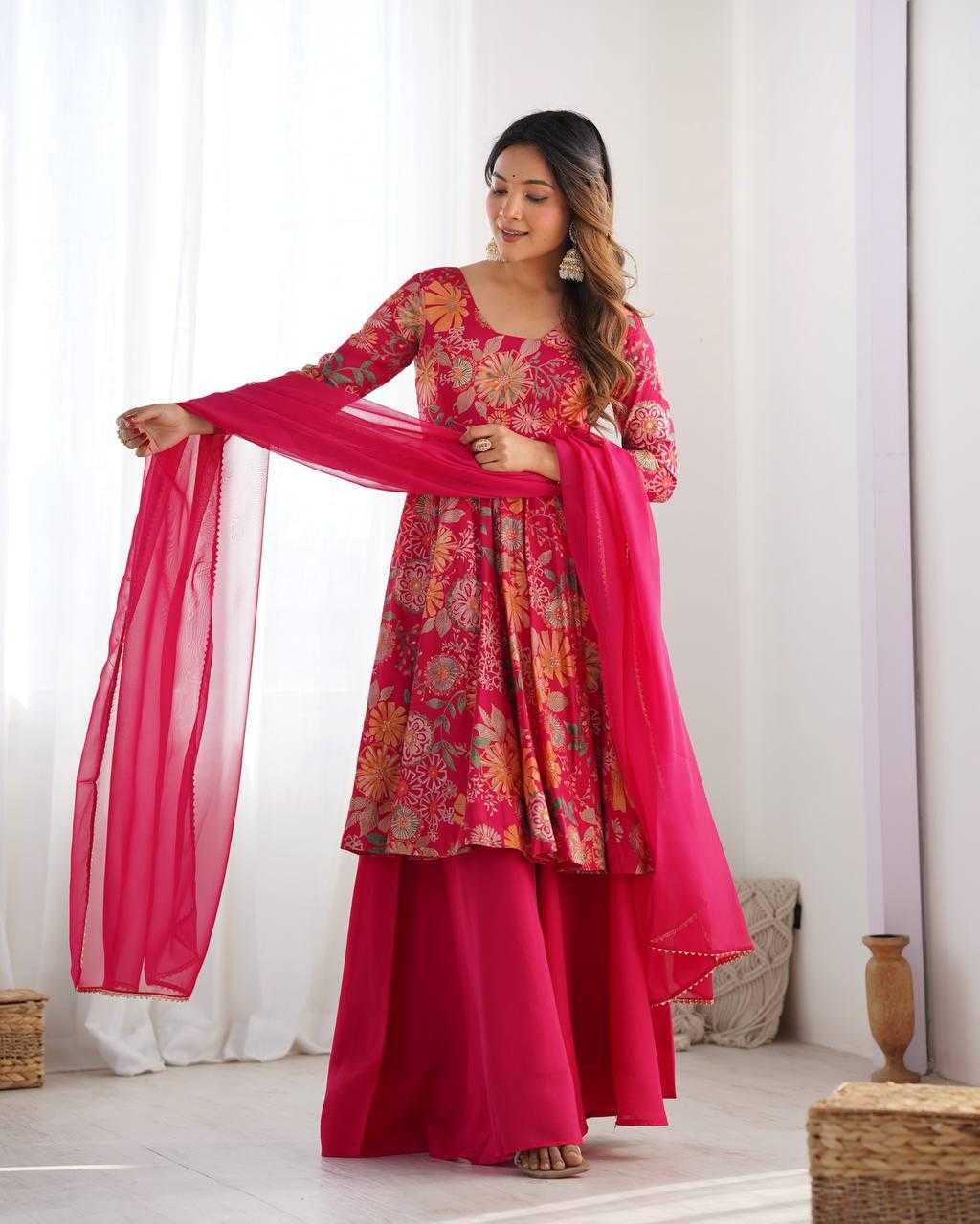 Ynf Chanderi Silk KESH504 52 Kurti Wholesale Festive Kurtis Designer Kurtis Fancy Kurti Manufacturer