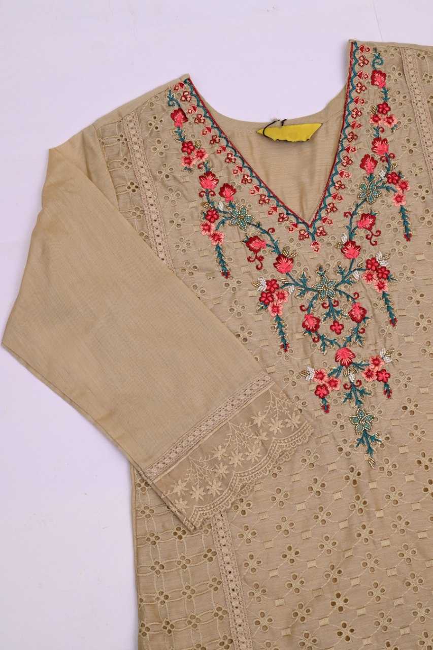 Ynf Chanderi Silk KESH507 Schiffli Suits & Dresses Wholesale Embroidery Suits Ladies Silk Suit Party wear suits Manufacturer