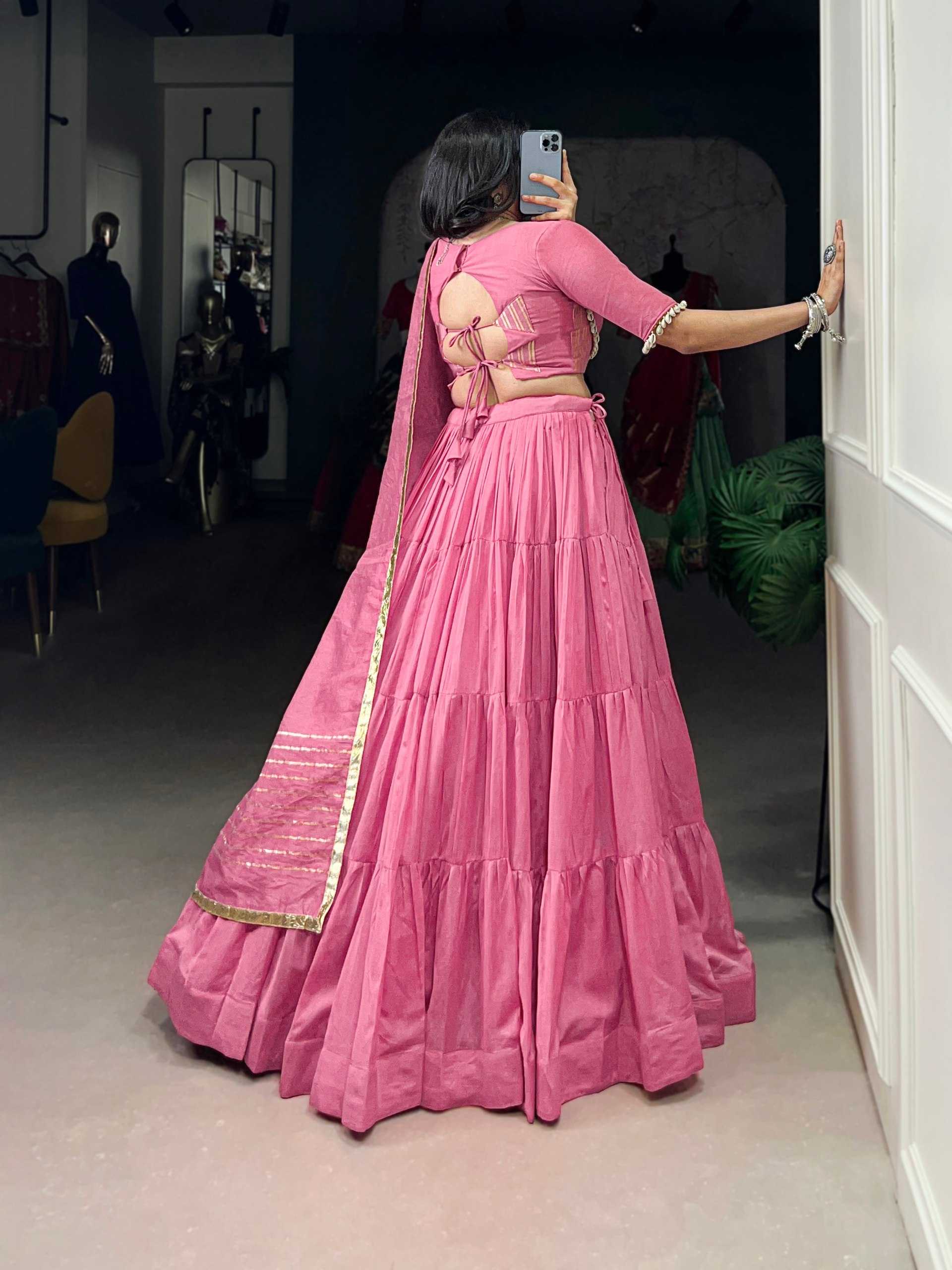 Ynf Chanderi Soft KESH134 1609 Lehengas Wedding Collections Festive Collections Wholesale Lehenga With Dupatta Lehenga With Blouse Wedding Outfits Manufacturer