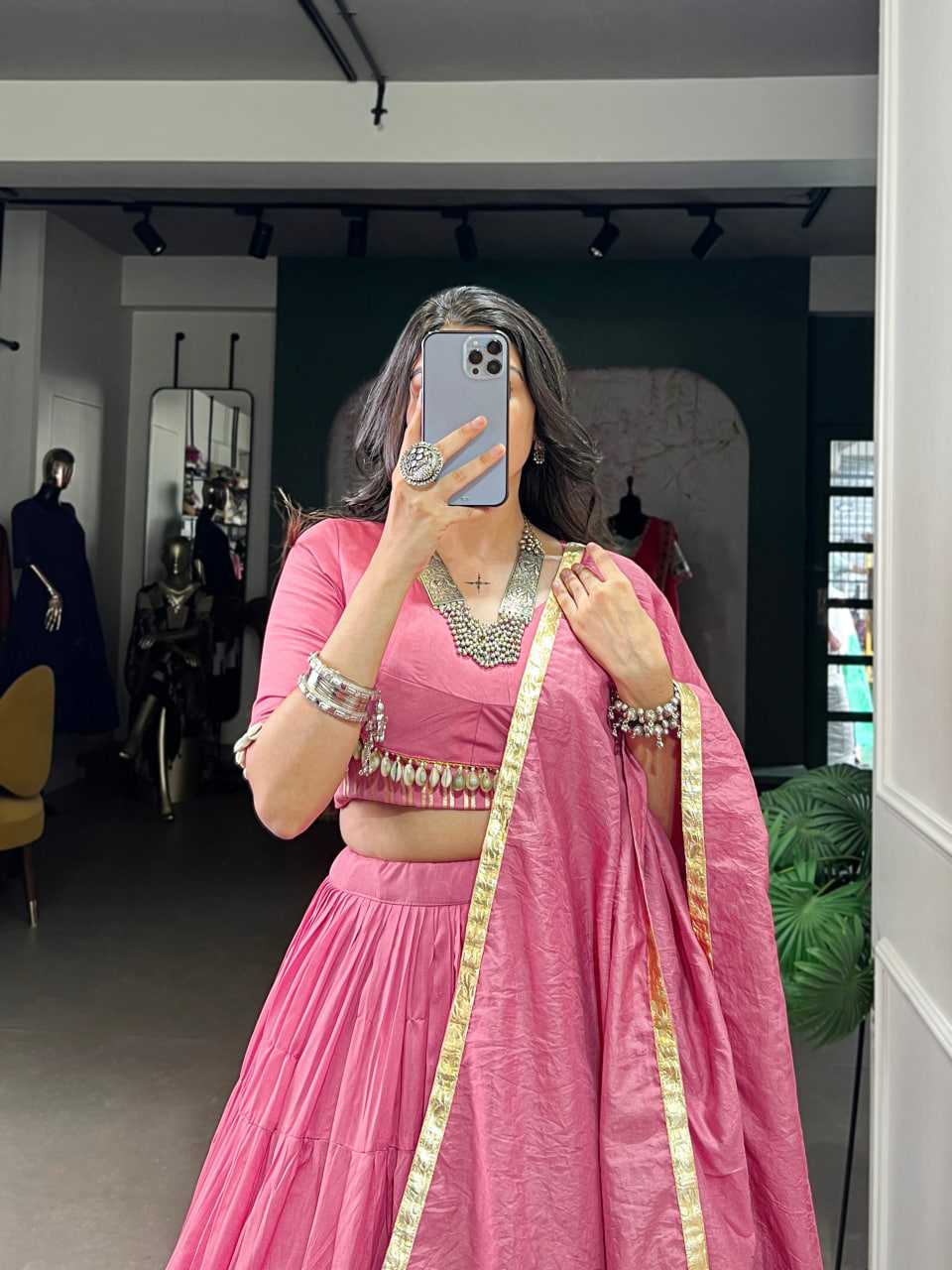Ynf Chanderi Soft KESH134 1609 Lehengas Wedding Collections Festive Collections Wholesale Lehenga With Dupatta Lehenga With Blouse Wedding Outfits Manufacturer