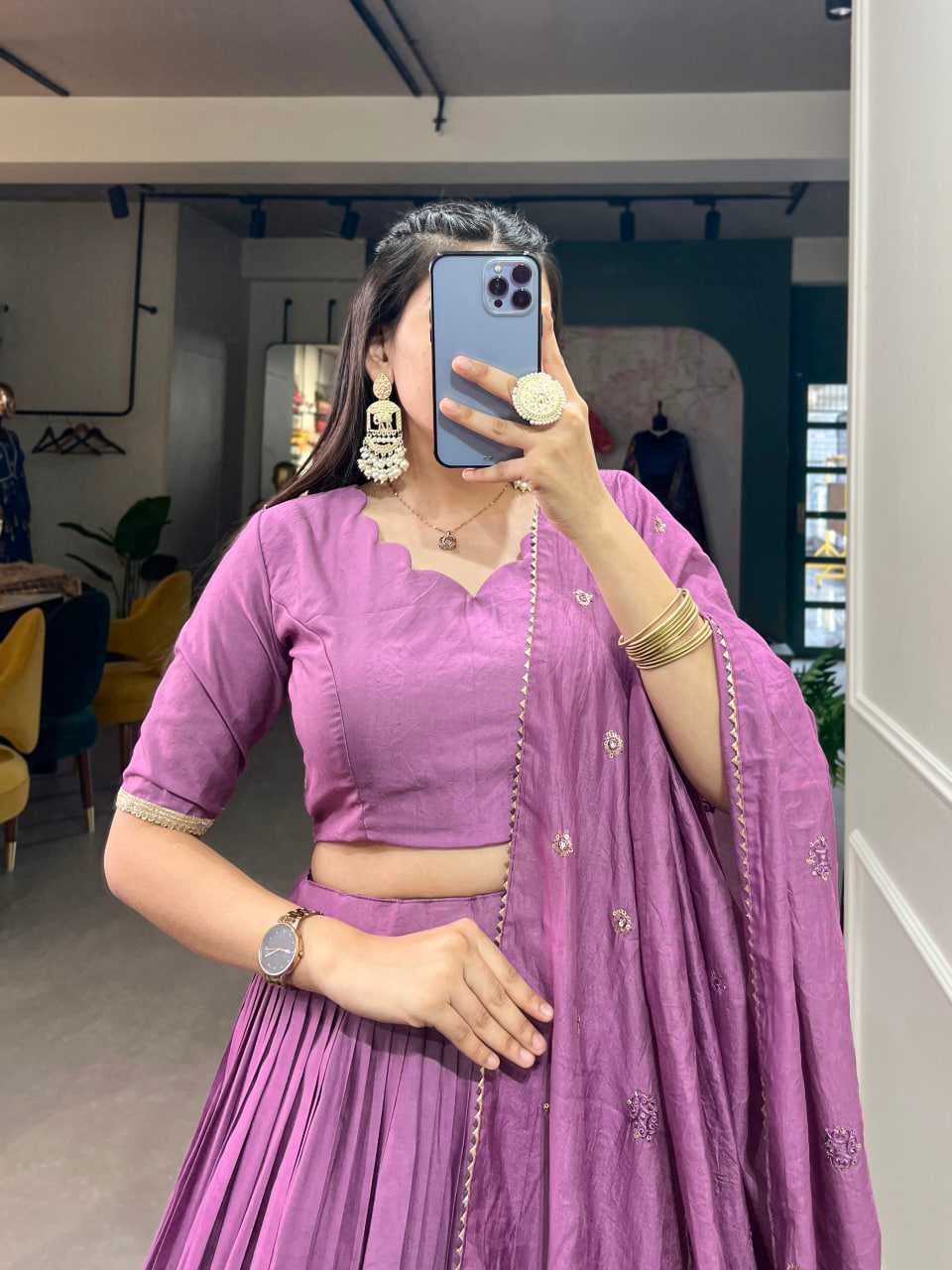 Ynf Chanderi Soft KESH134 1906 Lehengas Wedding Collections Festive Collections Wholesale Lehenga With Dupatta Sequins Lehenga Lehenga With Blouse Manufacturer
