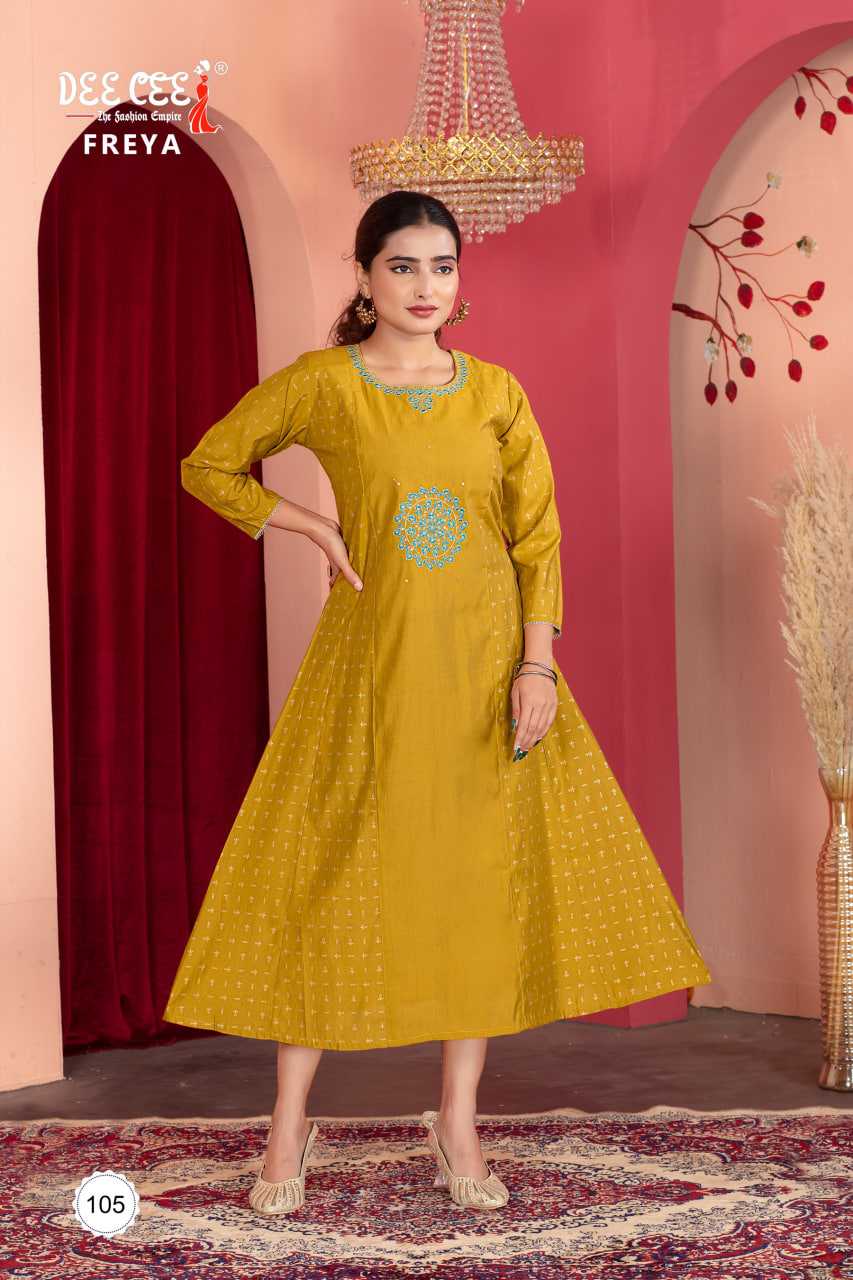 Ynf Chanderi Soft RIN190 DEECEE FREYA Setwise Collections Wholesale Gowns Catalogs Manufacturer