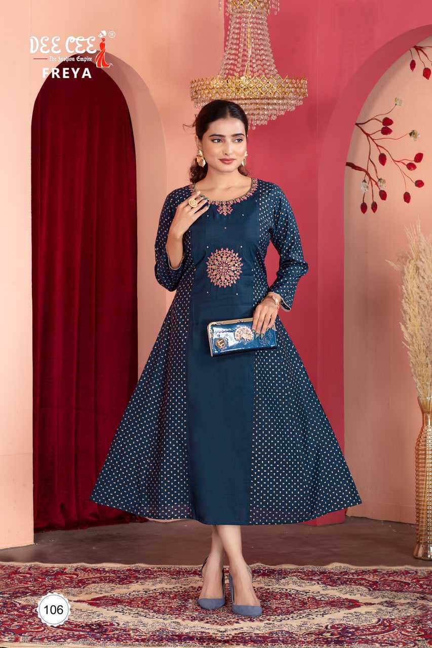 Ynf Chanderi Soft RIN190 DEECEE FREYA Setwise Collections Wholesale Gowns Catalogs Manufacturer