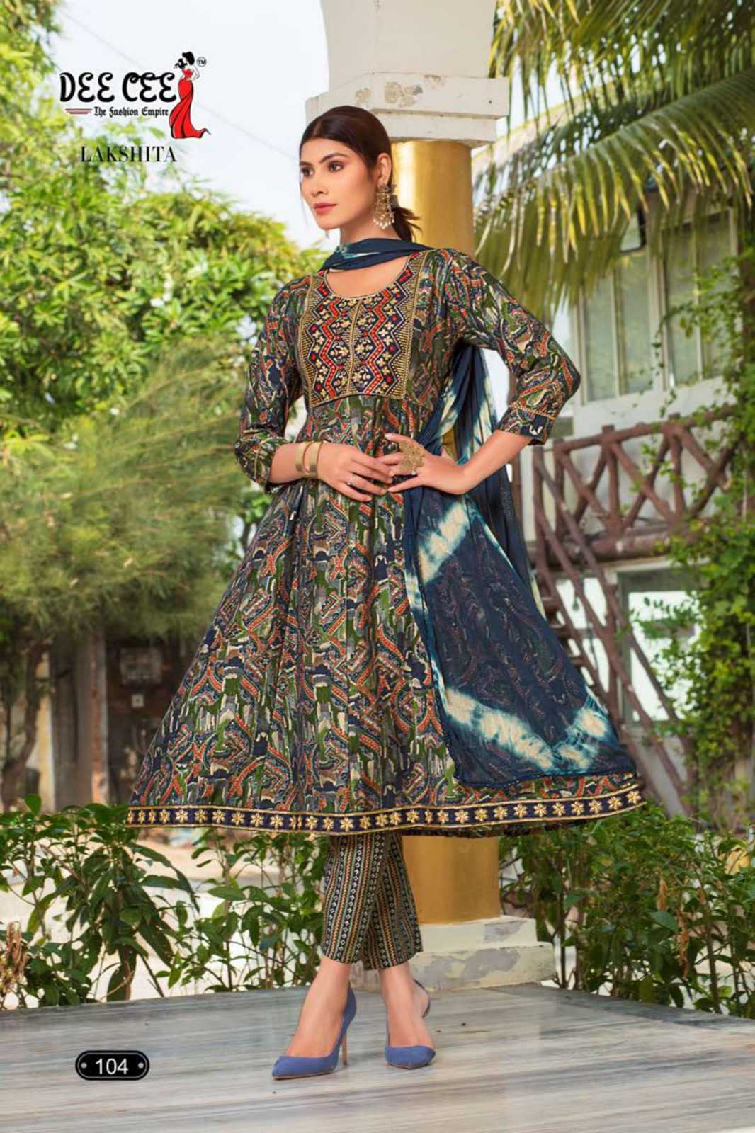 Ynf Chanderi Soft RIN190 DEECEE-LAKSHITA Setwise Collections Wholesale Gowns Catalogs Manufacturer