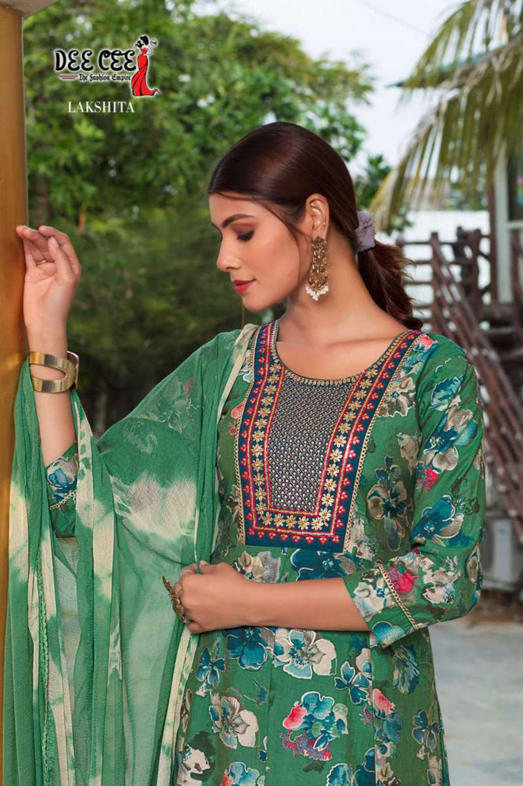 Ynf Chanderi Soft RIN190 DEECEE-LAKSHITA Setwise Collections Wholesale Gowns Catalogs Manufacturer