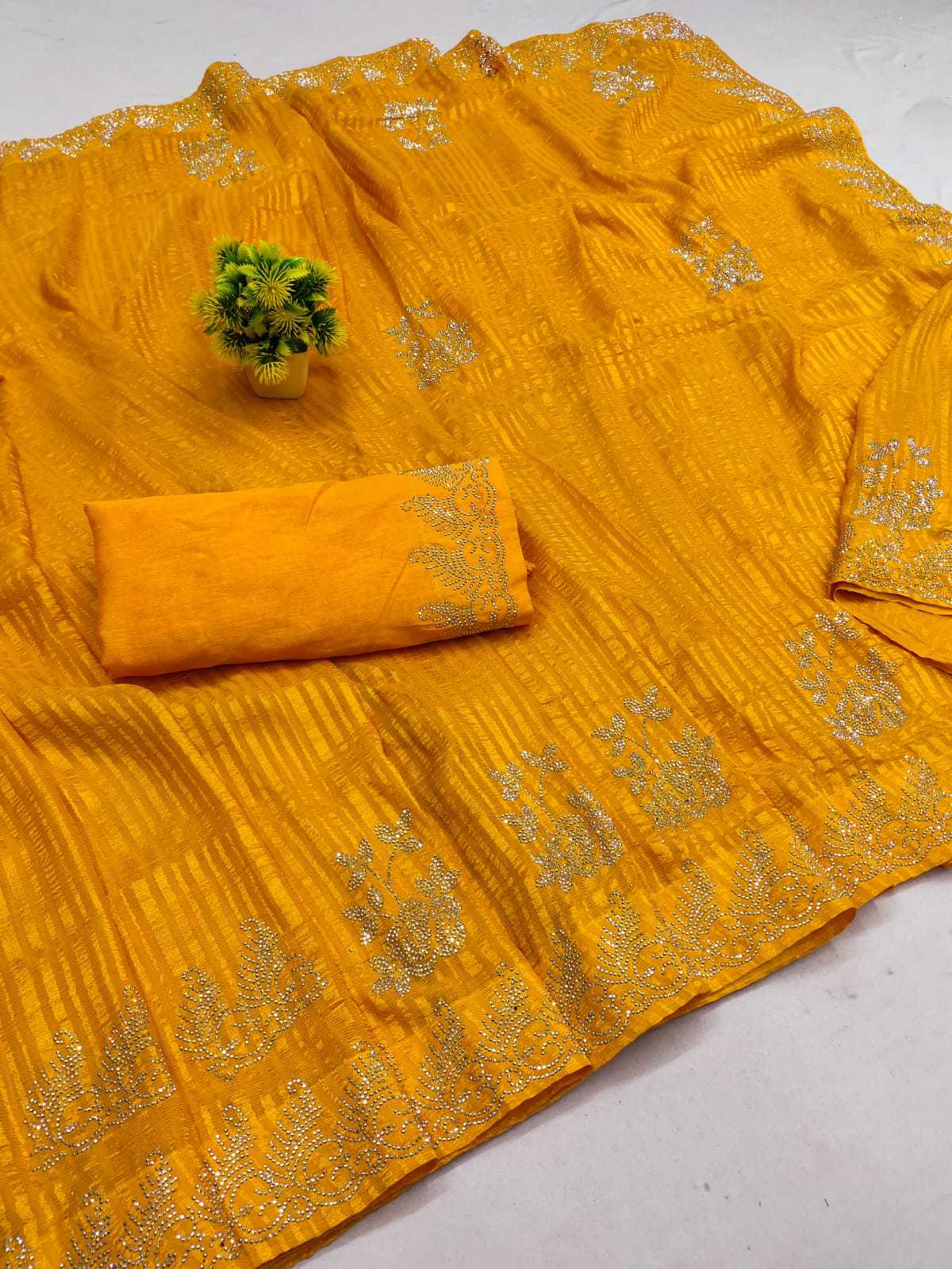 Ynf Chiffon KESH514 107 Sarees Wholesale Designer Sarees Party Wear Sarees Fancy Sarees Manufacturer