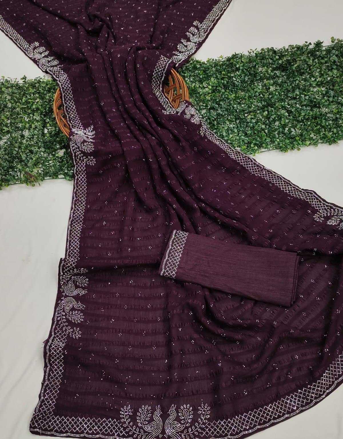 Ynf Chiffon KESH514 114 Sarees Wholesale Designer Sarees Party Wear Sarees Fancy Sarees Manufacturer
