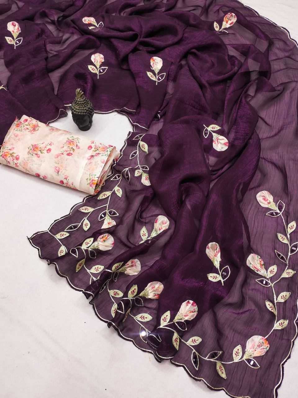 Ynf Chiffon KESH514 126 Sarees Wholesale Designer Sarees Party Wear Sarees Fancy Sarees Manufacturer