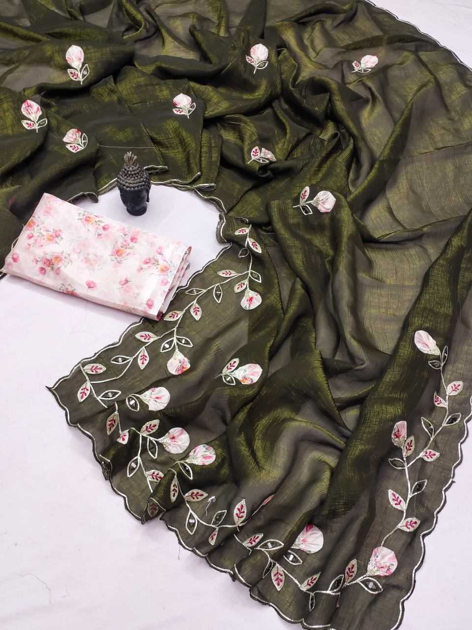 Ynf Chiffon KESH514 126 Sarees Wholesale Designer Sarees Party Wear Sarees Fancy Sarees Manufacturer