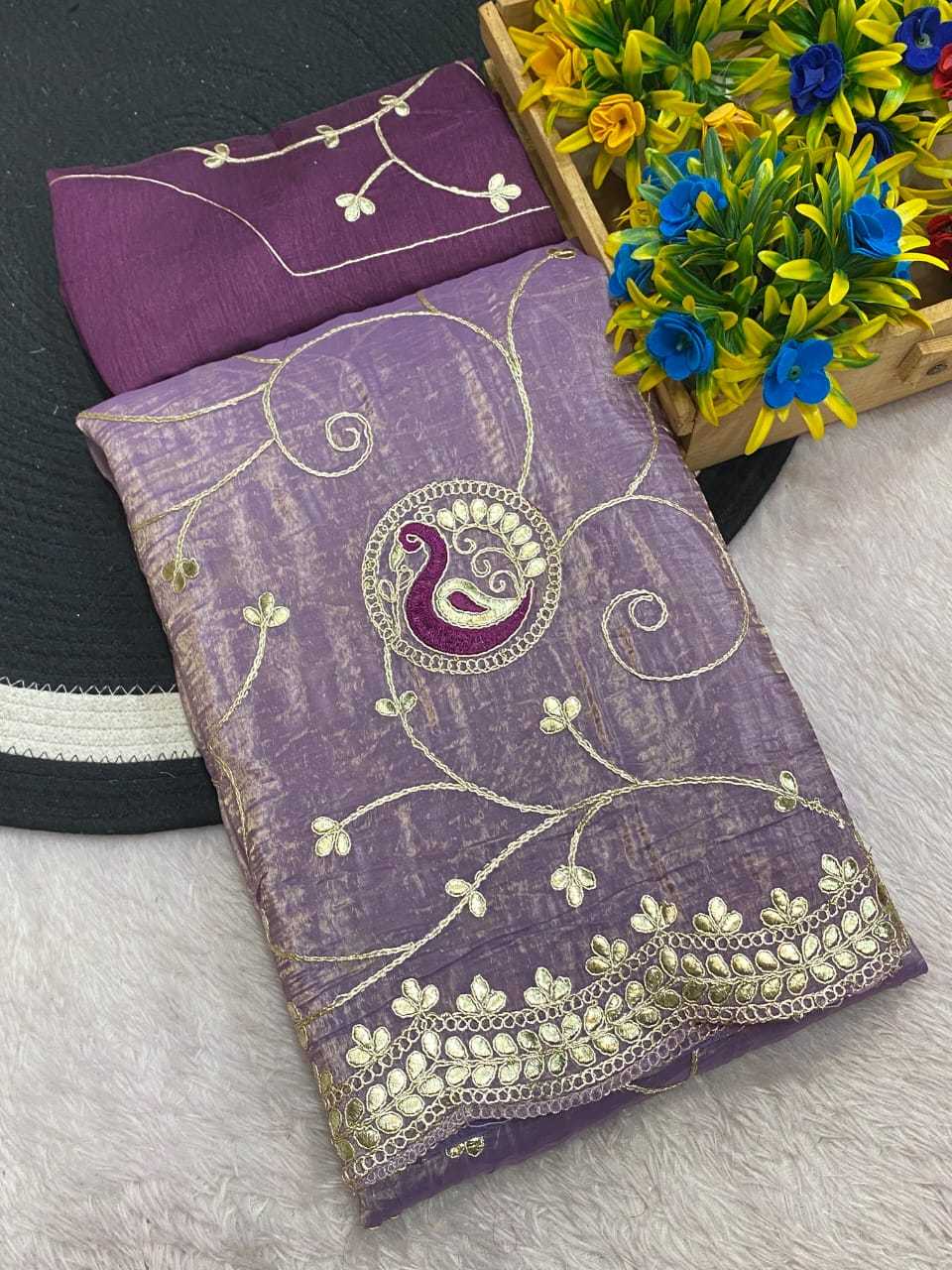 Ynf Chiffon KESH514 154 Sarees Wedding Collections Festive Collections Wholesale Chiffon Sarees Embroidered Sarees Sarees With Blouse Manufacturer