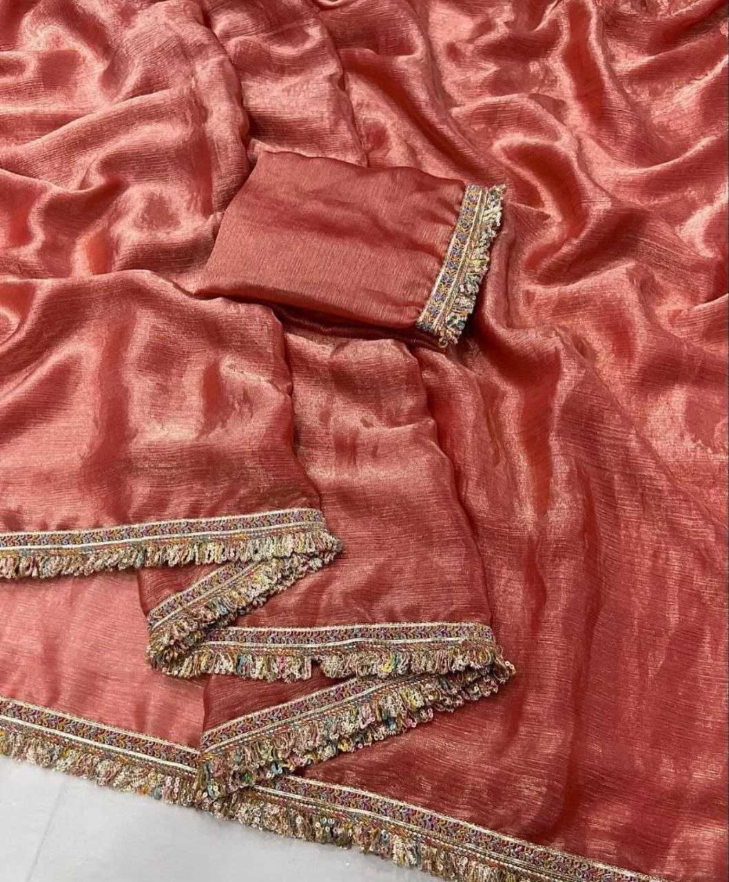 Ynf Chiffon RIN132 190 Sarees Wholesale Fancy Sarees Plain Sarees Lace Border Sarees Manufacturer
