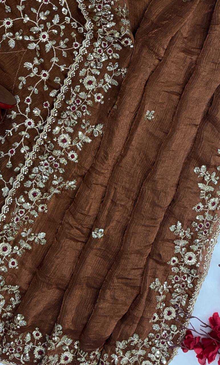 Ynf Chiffon RIN151 5461 Sarees Wedding Collections Festive Collections Wholesale Designer Sarees Chiffon Sarees Sarees With Blouse Manufacturer