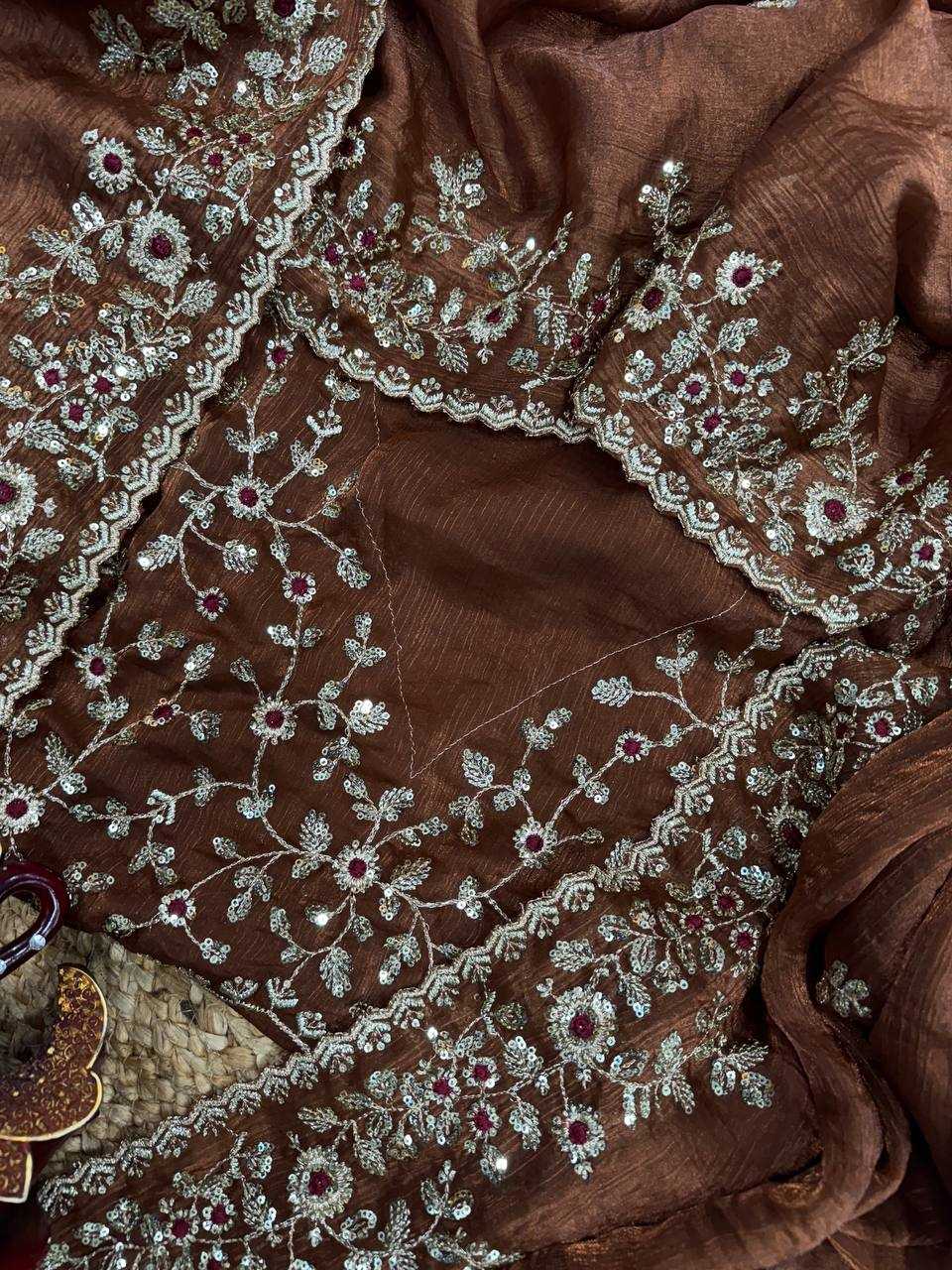 Ynf Chiffon RIN151 5461 Sarees Wedding Collections Festive Collections Wholesale Designer Sarees Chiffon Sarees Sarees With Blouse Manufacturer