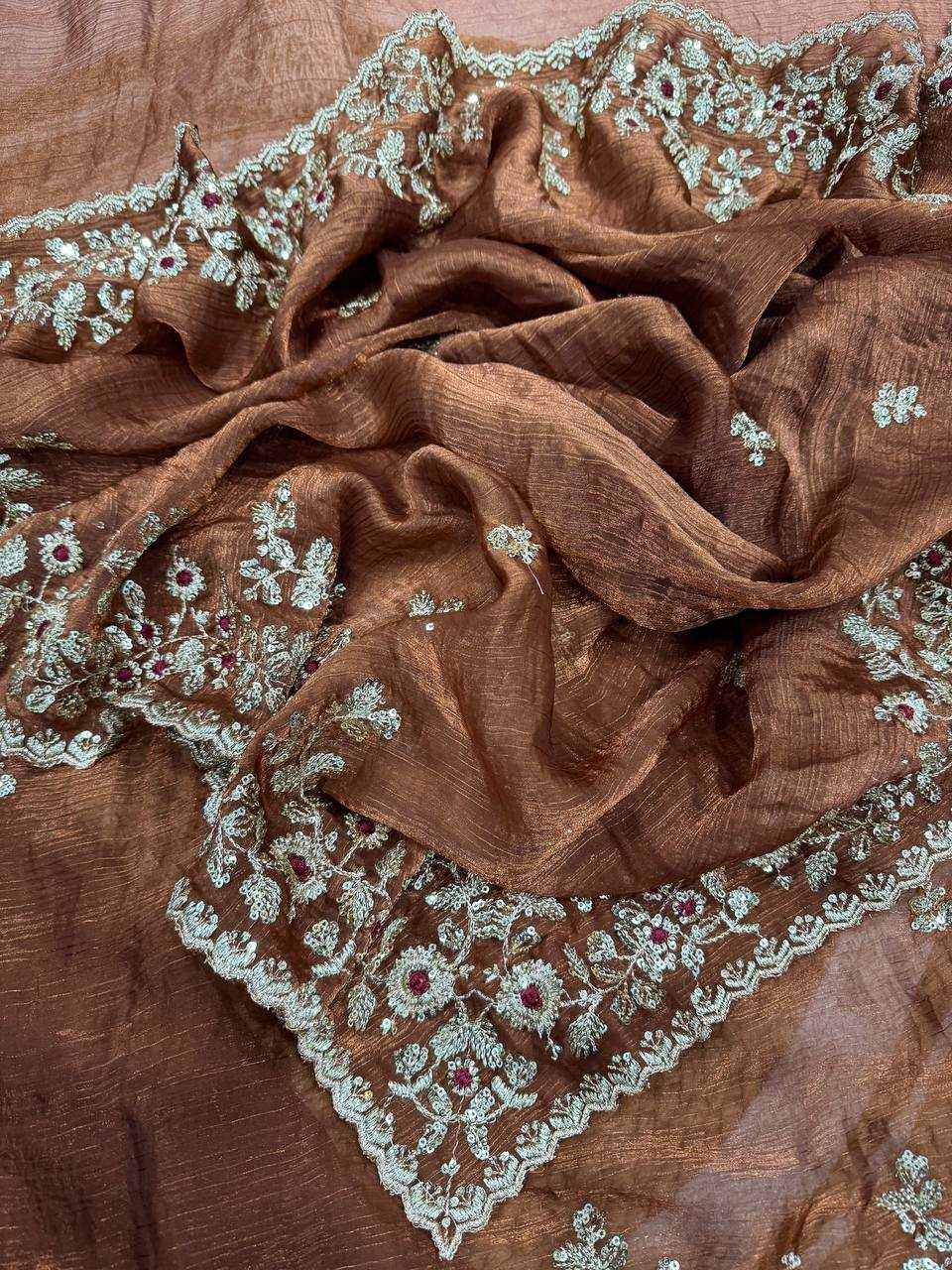 Ynf Chiffon RIN151 5461 Sarees Wedding Collections Festive Collections Wholesale Designer Sarees Chiffon Sarees Sarees With Blouse Manufacturer