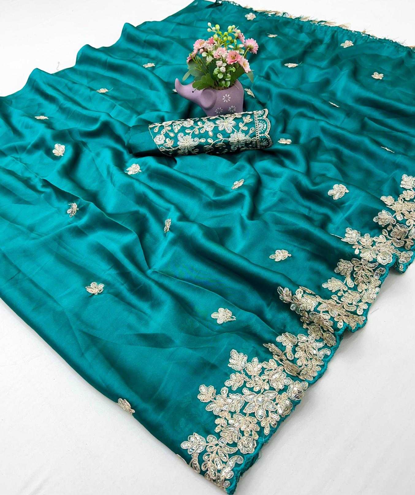 Ynf Chiffon RIN209 Sitara Sarees Wedding Collections Wholesale Designer Sarees Chiffon Sarees Embroidered Sarees Manufacturer