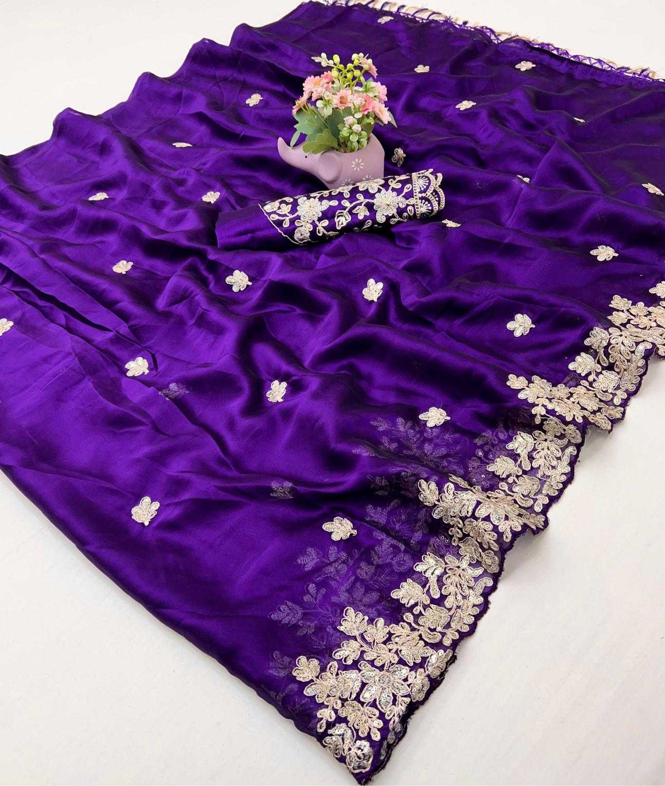 Ynf Chiffon RIN209 Sitara Sarees Wedding Collections Wholesale Designer Sarees Chiffon Sarees Embroidered Sarees Manufacturer