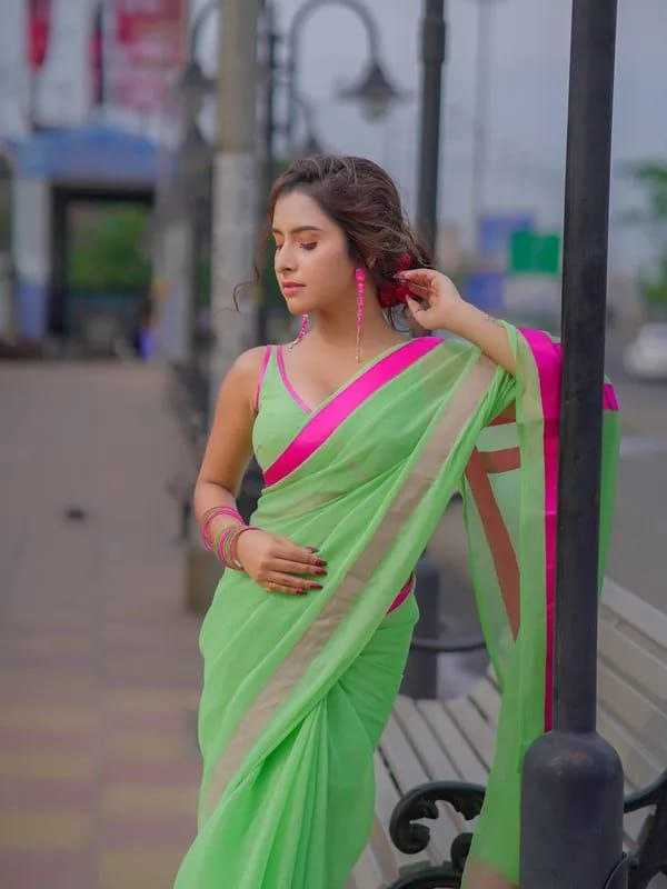 Ynf Chiffon RIN216 Ankita Sarees Wholesale Party Wear Sarees Fancy Sarees Manufacturer