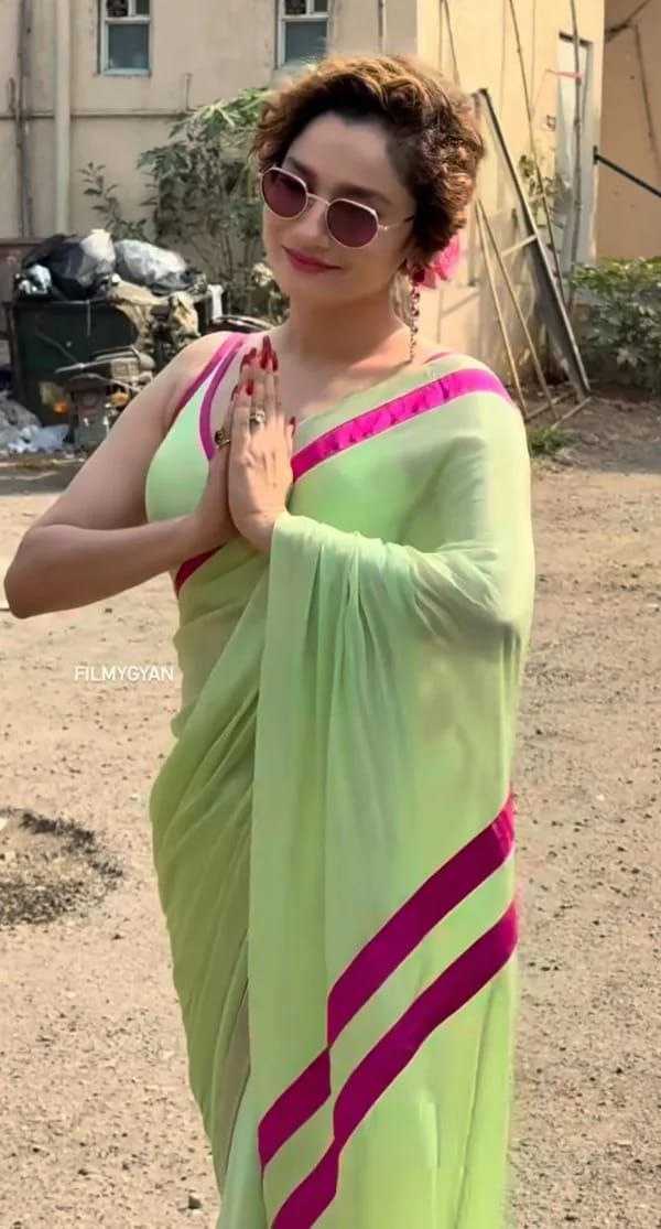 Ynf Chiffon RIN216 Ankita Sarees Wholesale Party Wear Sarees Fancy Sarees Manufacturer