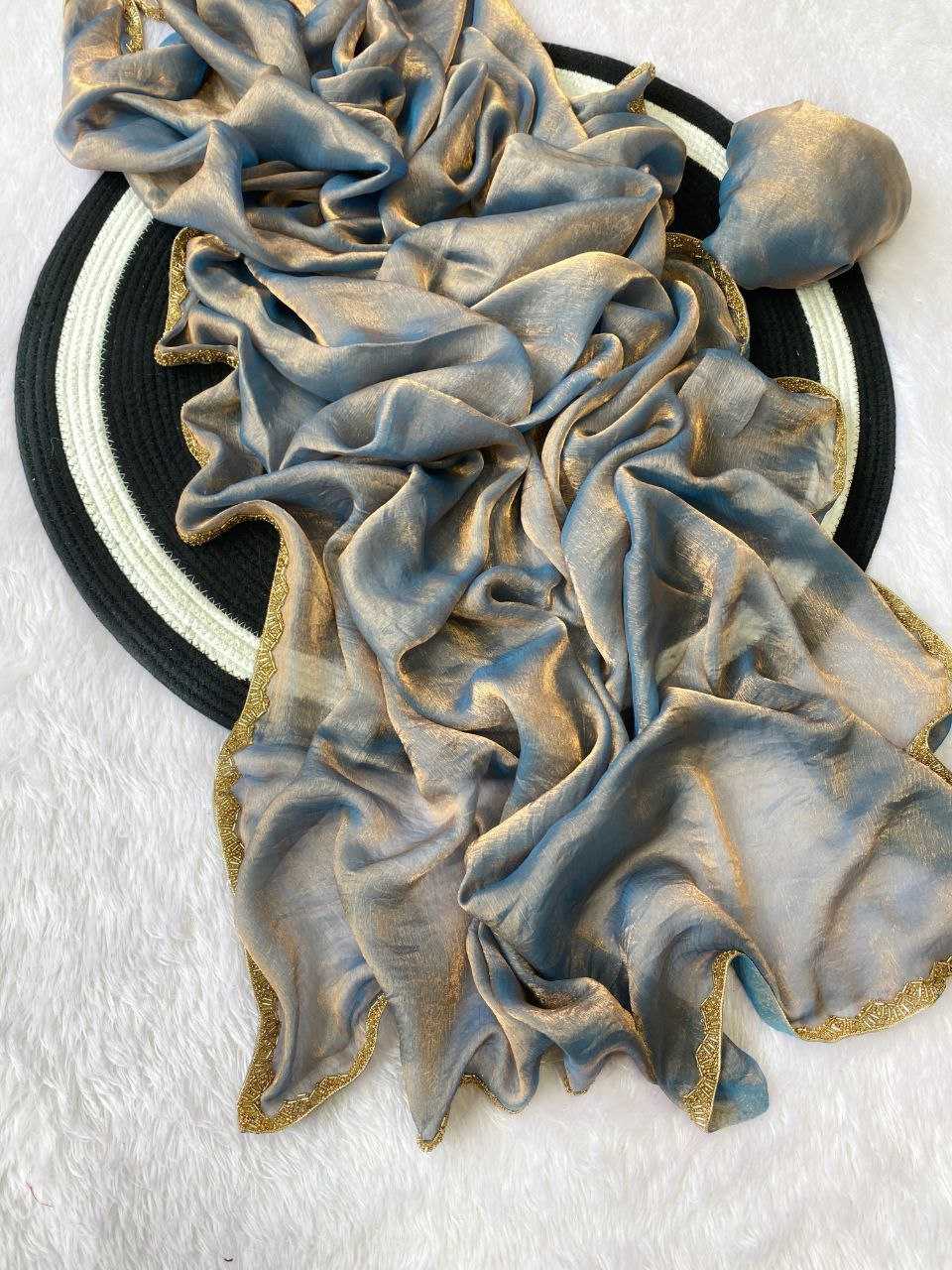Ynf Chiffon RIN216 Apsara Sarees Wholesale Party Wear Sarees Fancy Sarees Hand Work Sarees Stone Work Saree Manufacturer
