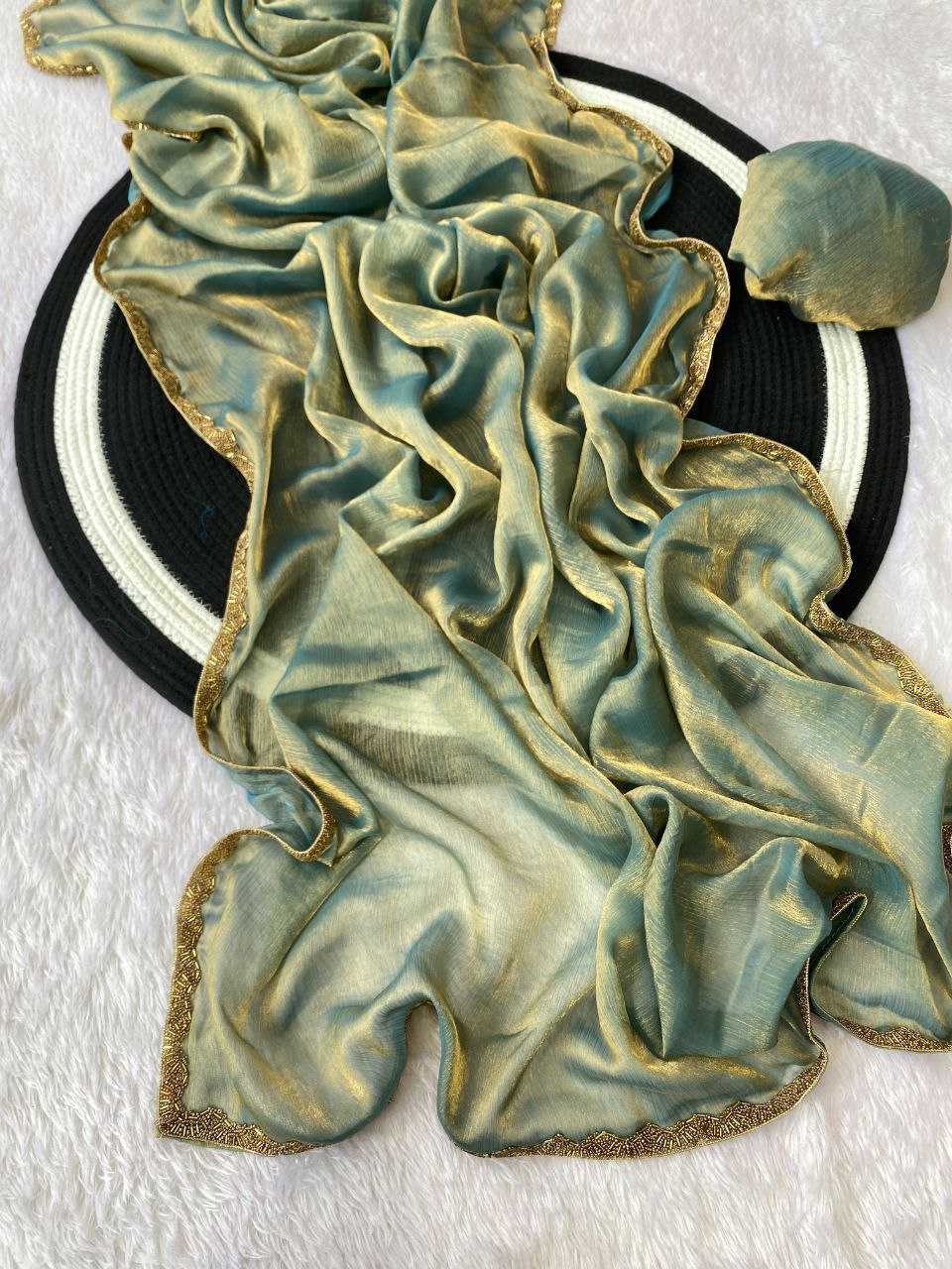 Ynf Chiffon RIN216 Apsara Sarees Wholesale Party Wear Sarees Fancy Sarees Hand Work Sarees Stone Work Saree Manufacturer