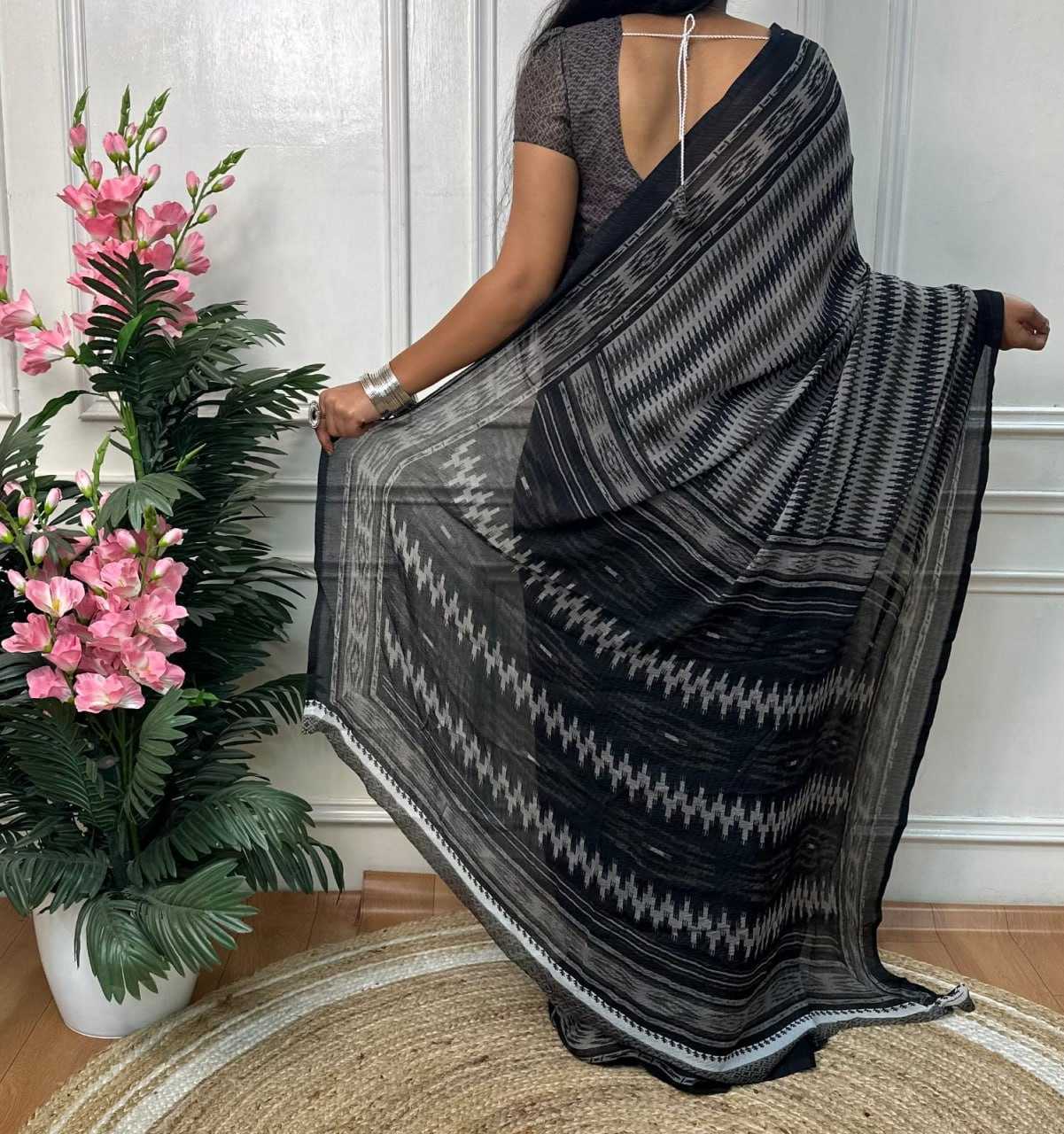 Ynf Chiffon RIN218 Blackberry Sarees Wedding Collections Festive Collections Wholesale Chiffon Sarees Sarees With Blouse Office Wear Sarees Manufacturer