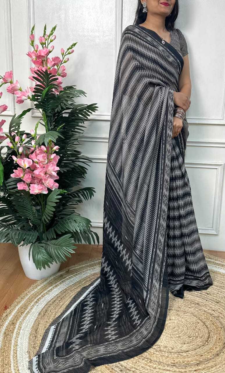 Ynf Chiffon RIN218 Blackberry Sarees Wedding Collections Festive Collections Wholesale Chiffon Sarees Sarees With Blouse Office Wear Sarees Manufacturer
