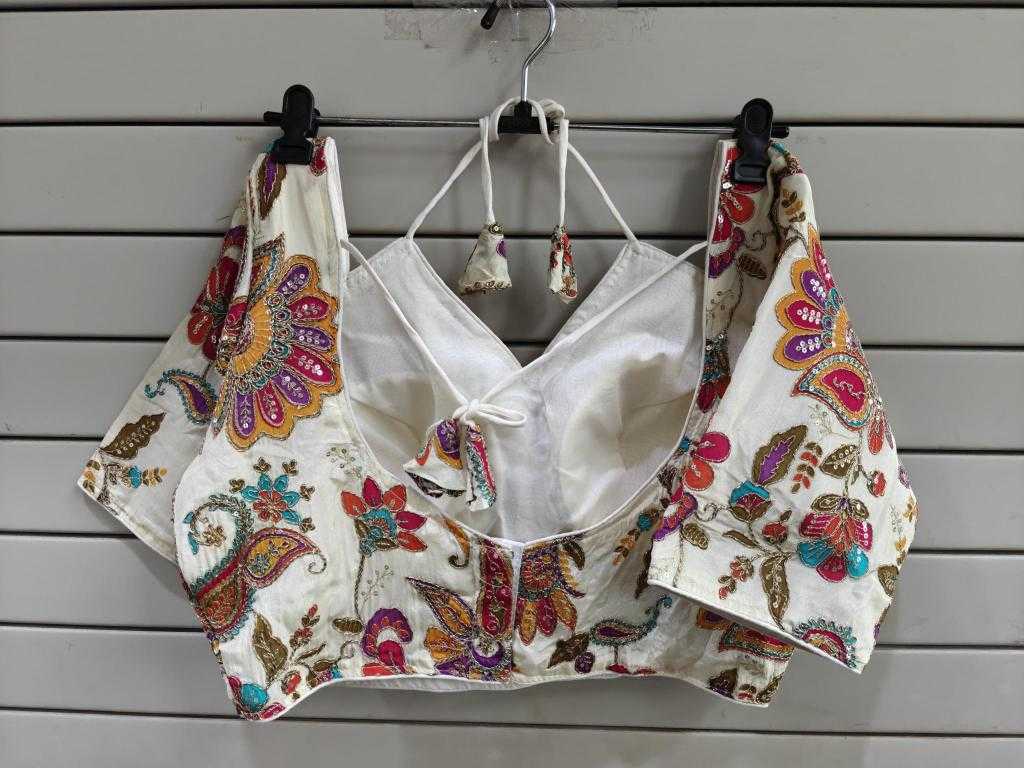Ynf Chinon KESH437 Pure Readymade Blouses Wholesale Printed Blouse Designer Blouse Party Wear Blouse Manufacturer