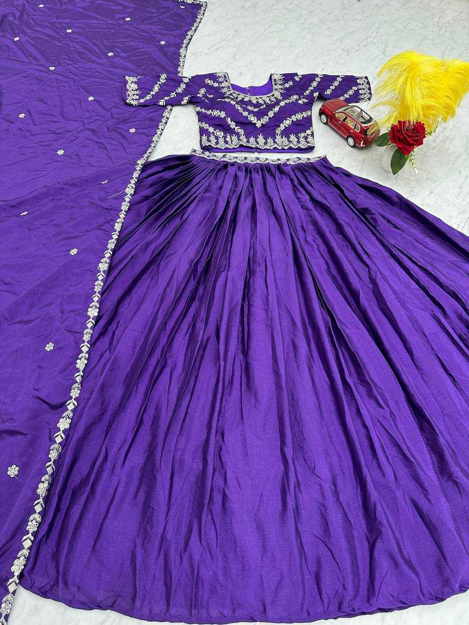 Ynf Chinon KESH497 234 Lehengas Wholesale Fancy Lehenga Silk Lehenga Embroidered Lehenga Manufacturer