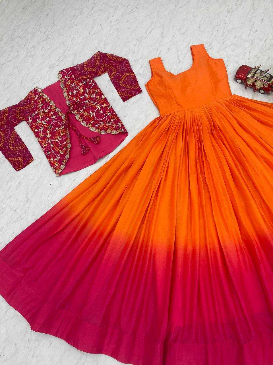 Ynf Chinon KESH498 042 Gowns Wholesale Printed Gowns Fancy Gowns Party Gowns Manufacturer