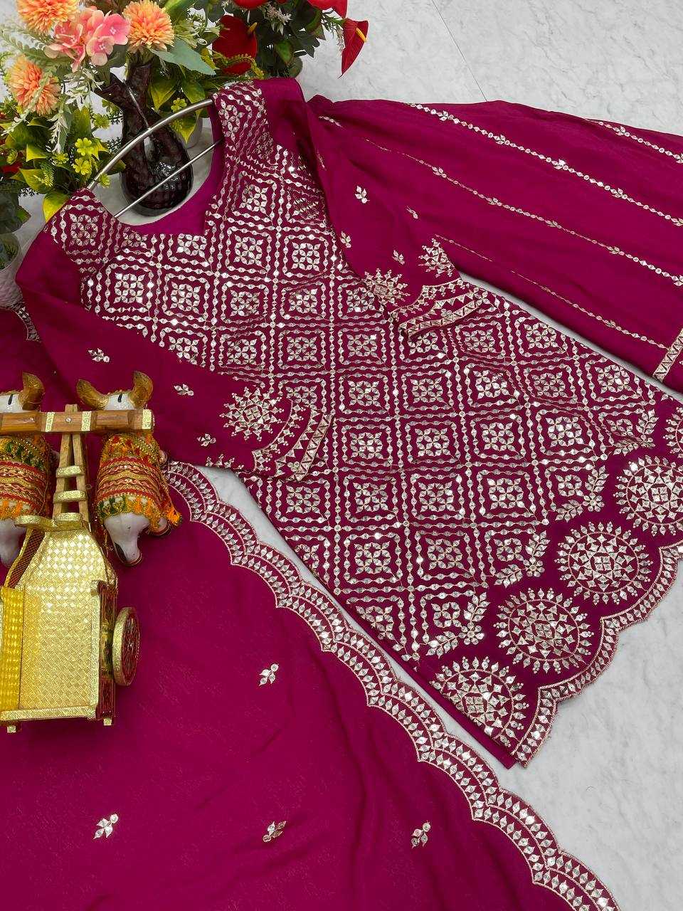 Ynf Chinon KESH498 098 Kurti Wholesale Designer Kurtis Fancy Kurti Embroidered Kurtis Manufacturer
