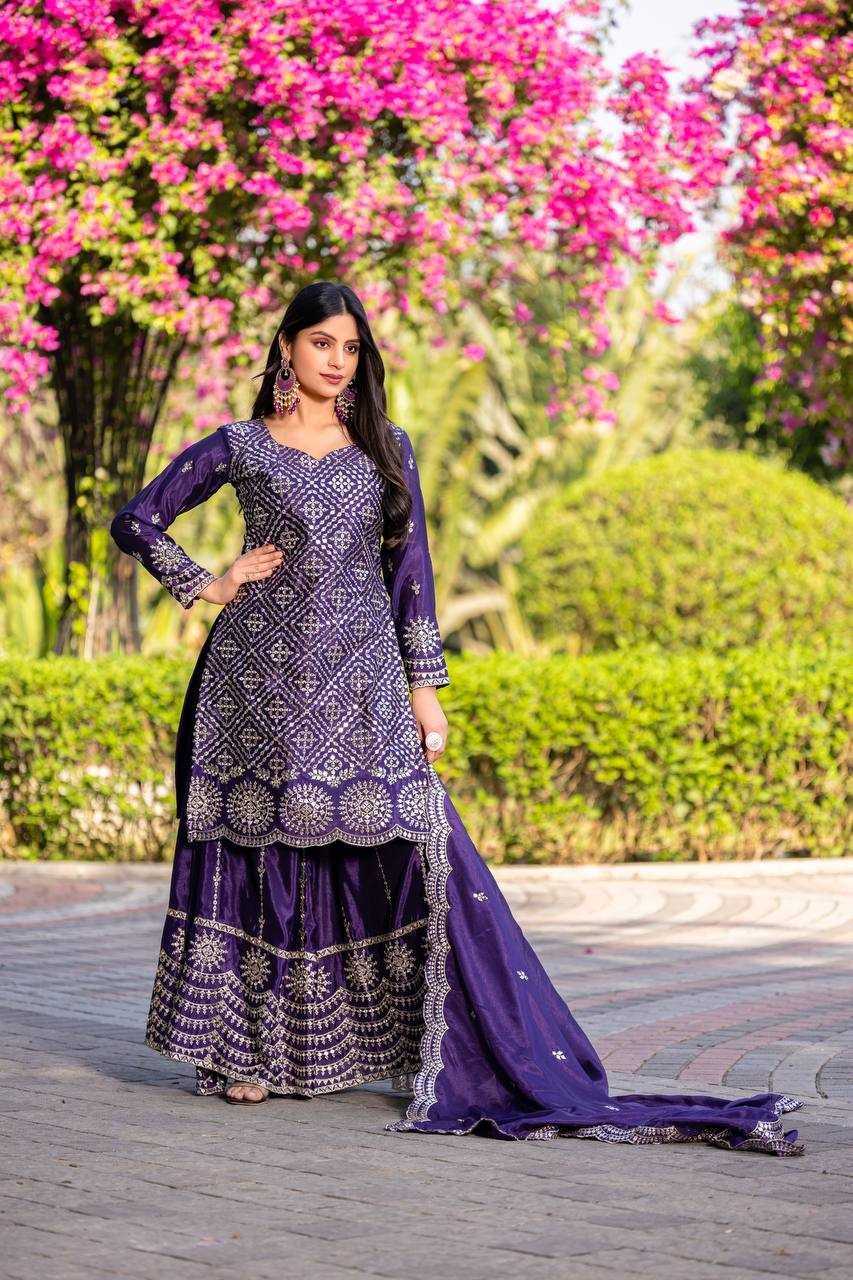 Ynf Chinon KESH498 098 Kurti Wholesale Designer Kurtis Fancy Kurti Embroidered Kurtis Manufacturer