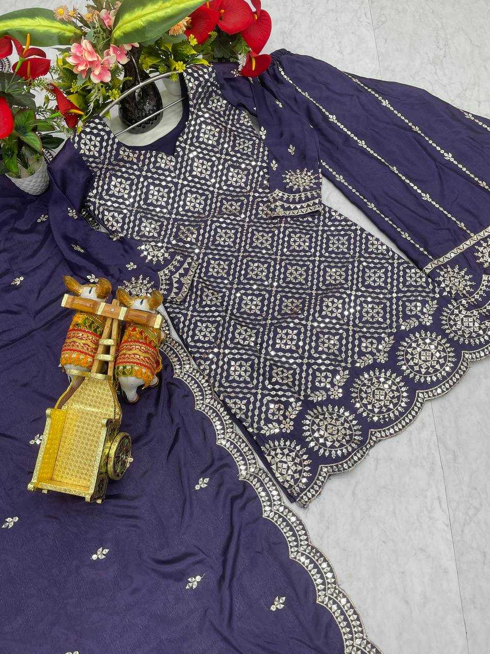 Ynf Chinon KESH498 098 Kurti Wholesale Designer Kurtis Fancy Kurti Embroidered Kurtis Manufacturer