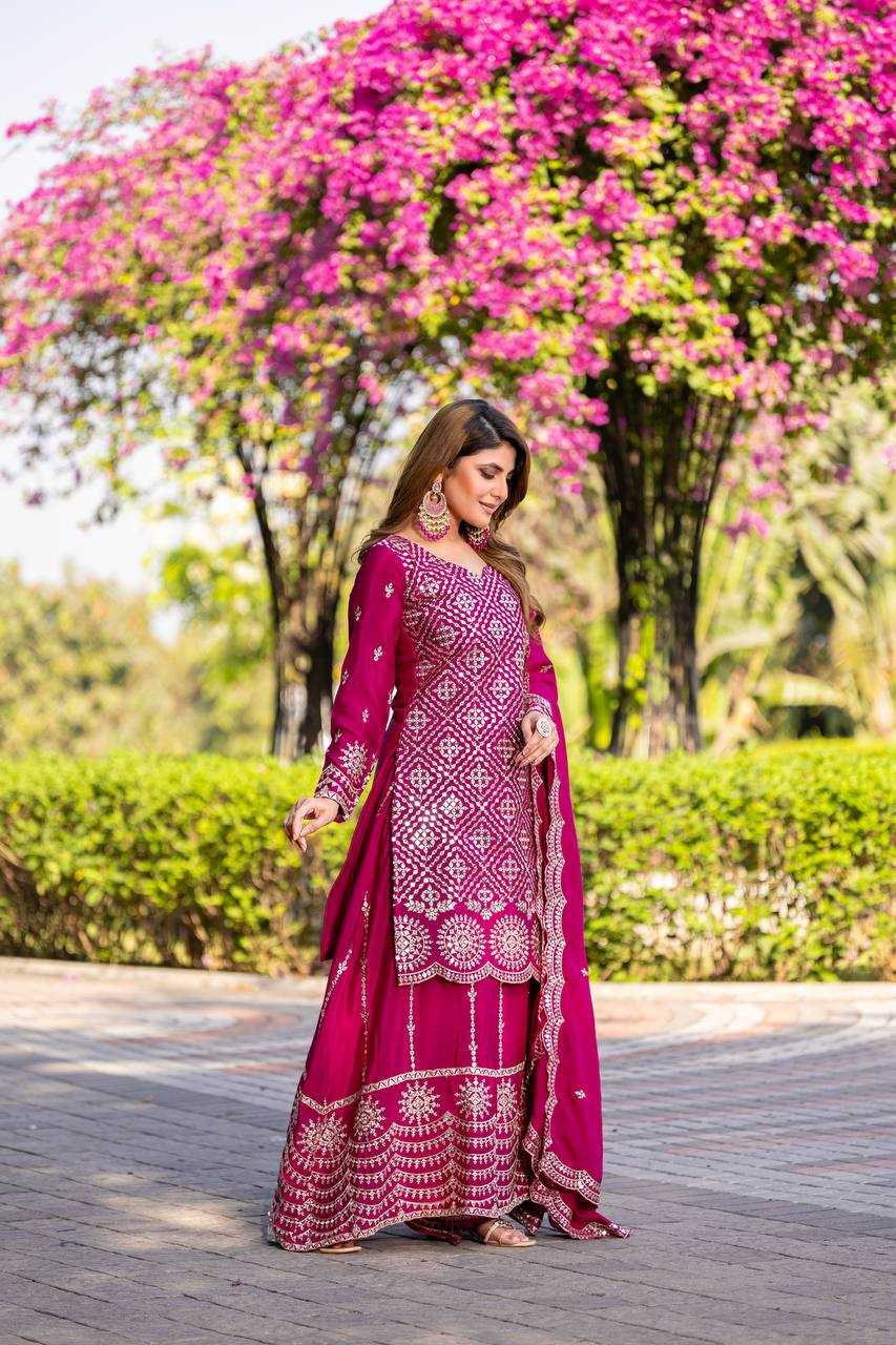 Ynf Chinon KESH498 098 Kurti Wholesale Designer Kurtis Fancy Kurti Embroidered Kurtis Manufacturer