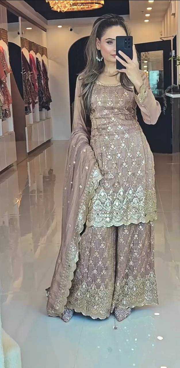 Ynf Chinon KESH499 839 Suits & Dresses Islamic Clothing Wholesale Pakistani Suits Embroidery Suits Wedding Suits Manufacturer