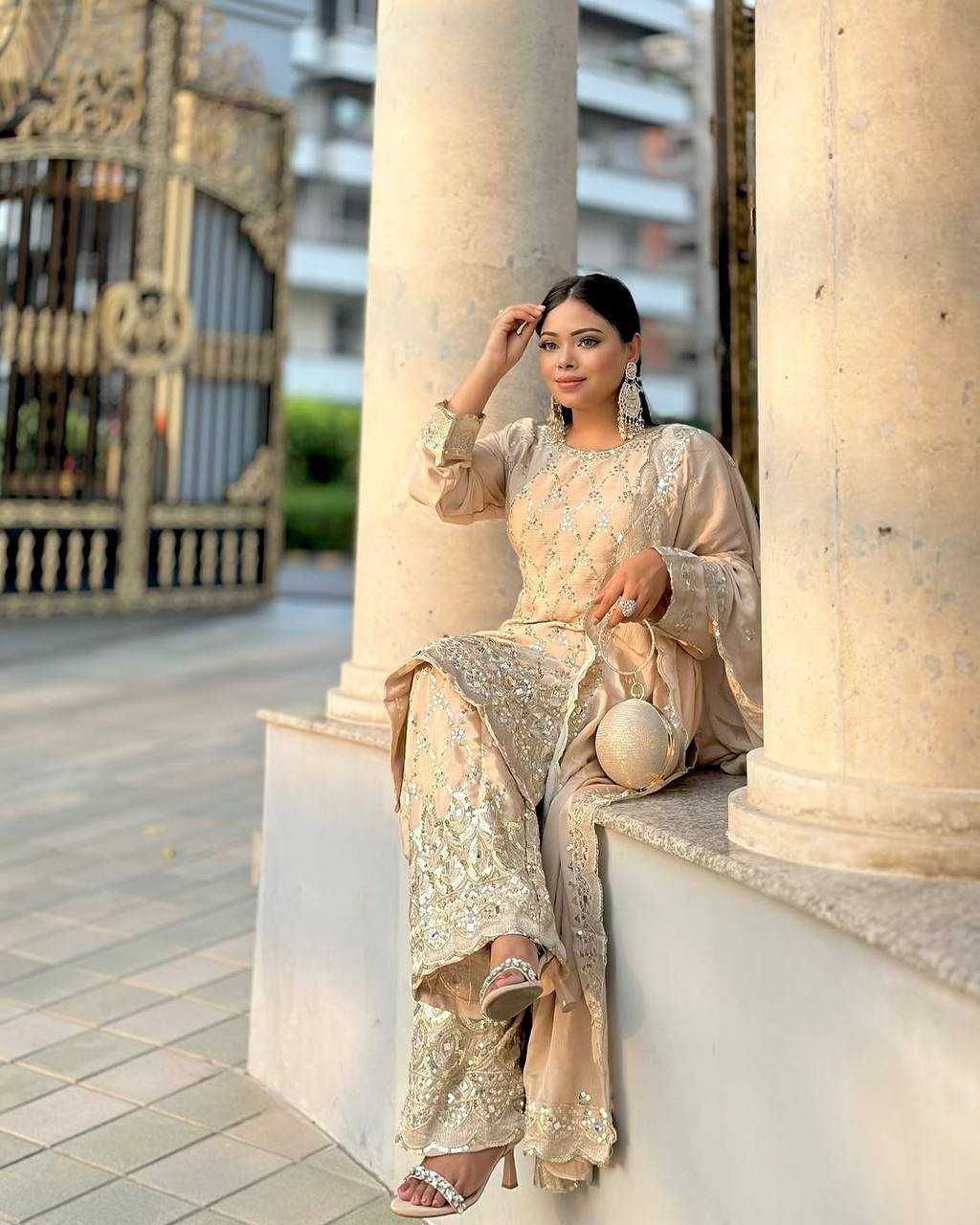Ynf Chinon KESH499 839 Suits & Dresses Islamic Clothing Wholesale Pakistani Suits Embroidery Suits Wedding Suits Manufacturer