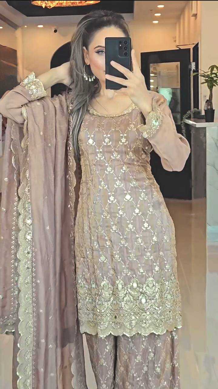 Ynf Chinon KESH499 839 Suits & Dresses Islamic Clothing Wholesale Pakistani Suits Embroidery Suits Wedding Suits Manufacturer