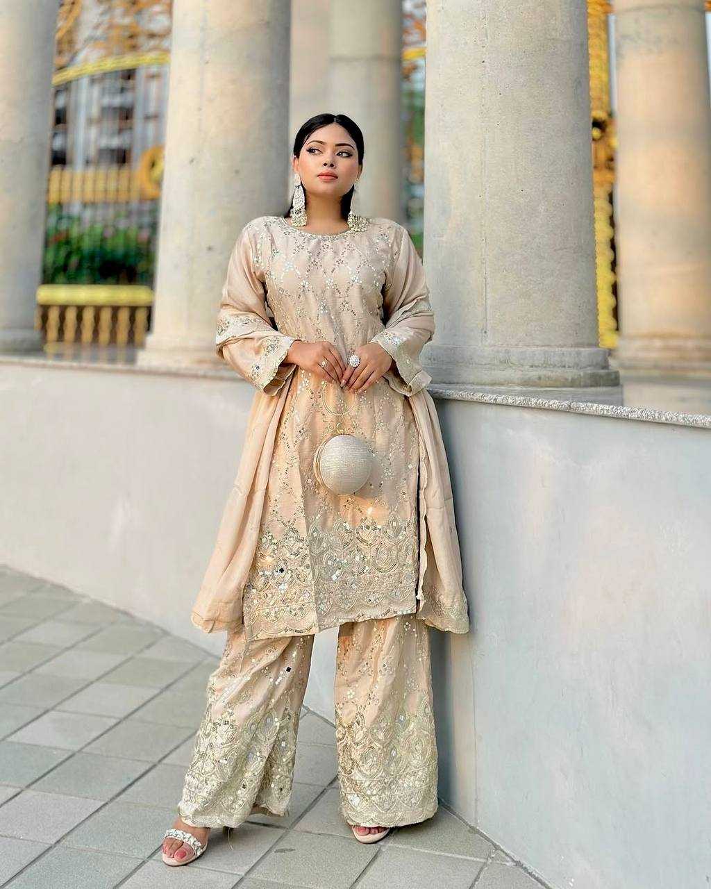 Ynf Chinon KESH499 839 Suits & Dresses Islamic Clothing Wholesale Pakistani Suits Embroidery Suits Wedding Suits Manufacturer