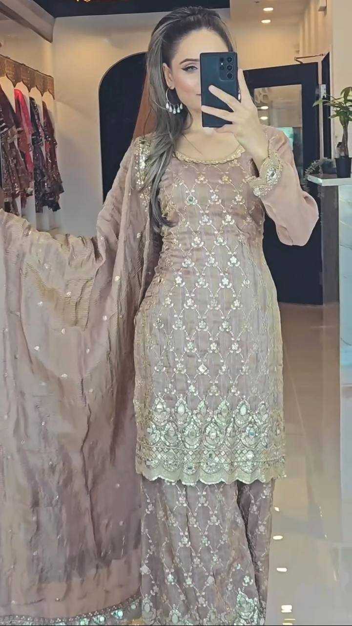 Ynf Chinon KESH499 839 Suits & Dresses Islamic Clothing Wholesale Pakistani Suits Embroidery Suits Wedding Suits Manufacturer