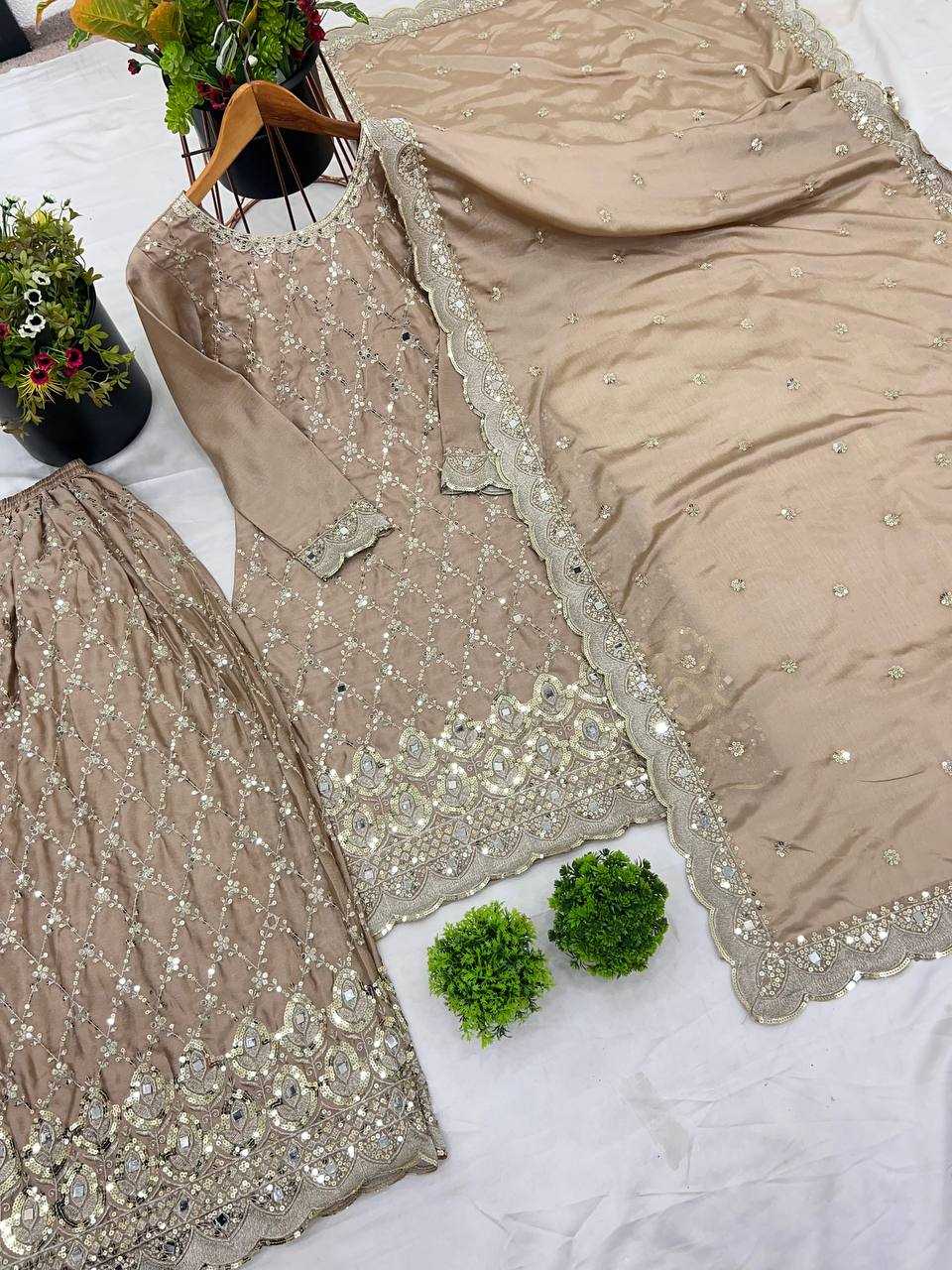 Ynf Chinon KESH499 839 Suits & Dresses Islamic Clothing Wholesale Pakistani Suits Embroidery Suits Wedding Suits Manufacturer
