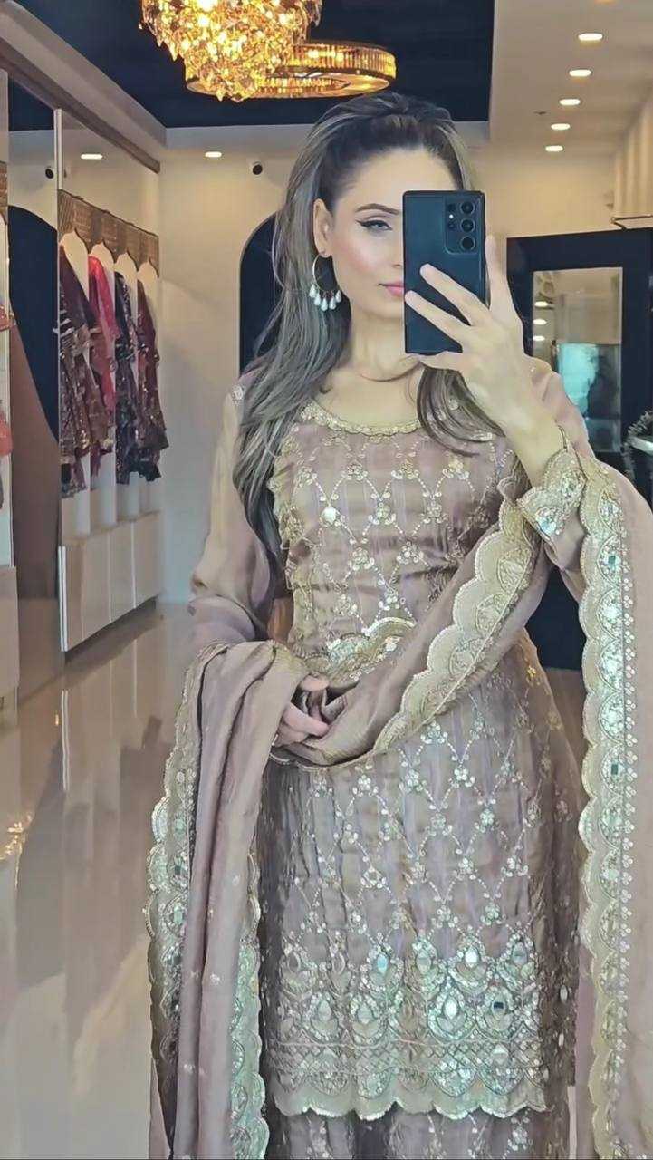 Ynf Chinon KESH499 839 Suits & Dresses Islamic Clothing Wholesale Pakistani Suits Embroidery Suits Wedding Suits Manufacturer