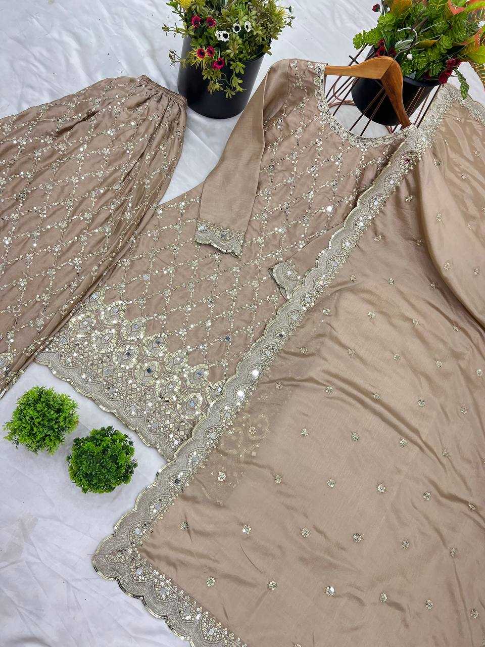 Ynf Chinon KESH499 839 Suits & Dresses Islamic Clothing Wholesale Pakistani Suits Embroidery Suits Wedding Suits Manufacturer