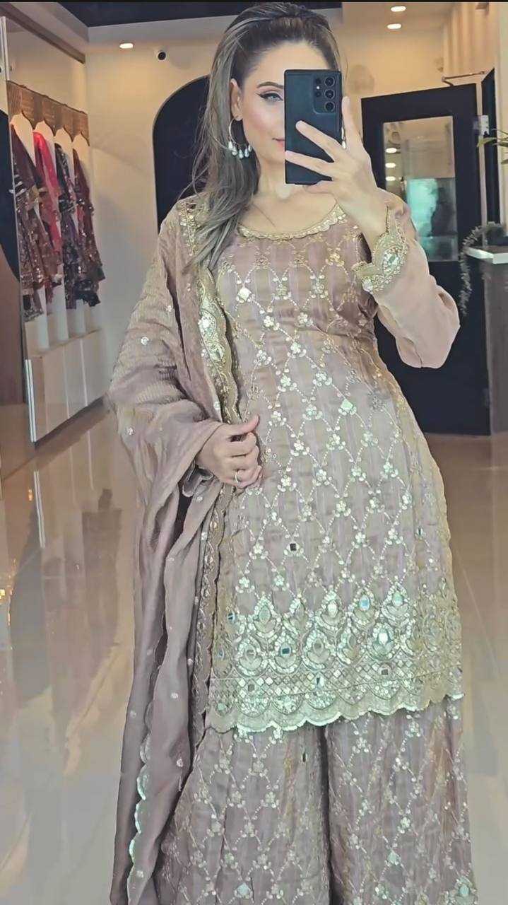 Ynf Chinon KESH499 839 Suits & Dresses Islamic Clothing Wholesale Pakistani Suits Embroidery Suits Wedding Suits Manufacturer