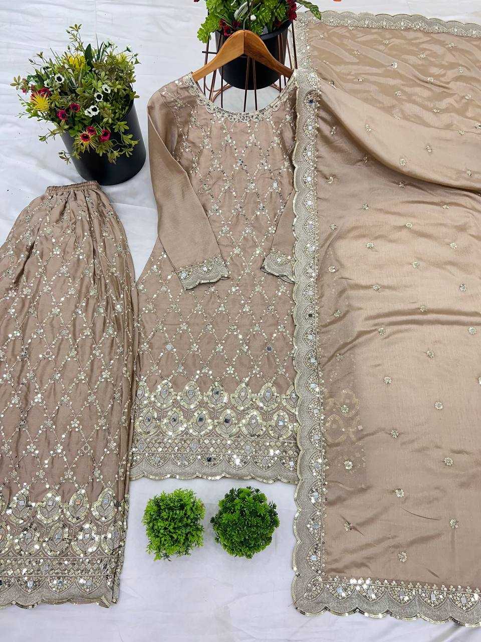 Ynf Chinon KESH499 839 Suits & Dresses Islamic Clothing Wholesale Pakistani Suits Embroidery Suits Wedding Suits Manufacturer