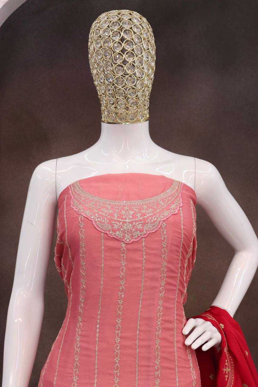Ynf Chinon KESH504 69541 Suits & Dresses Wholesale Ladies Suits Embroidery Suits Palazzo Suit Party wear suits Manufacturer
