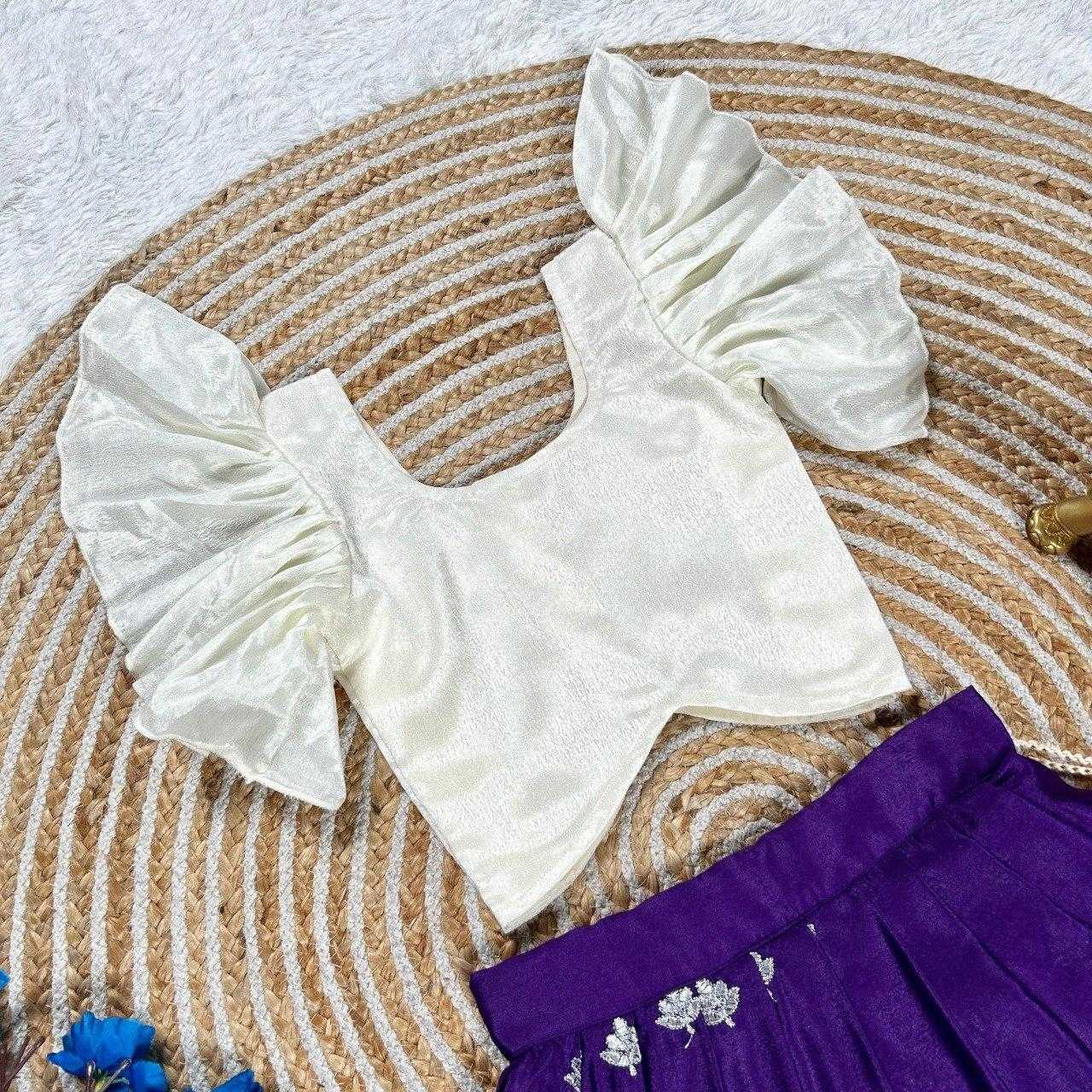 Ynf Chinon KESH505 313 Kids Wear Wholesale Kids Lehenga Kids Lehenga Choli Baby Girl Lehenga Manufacturer