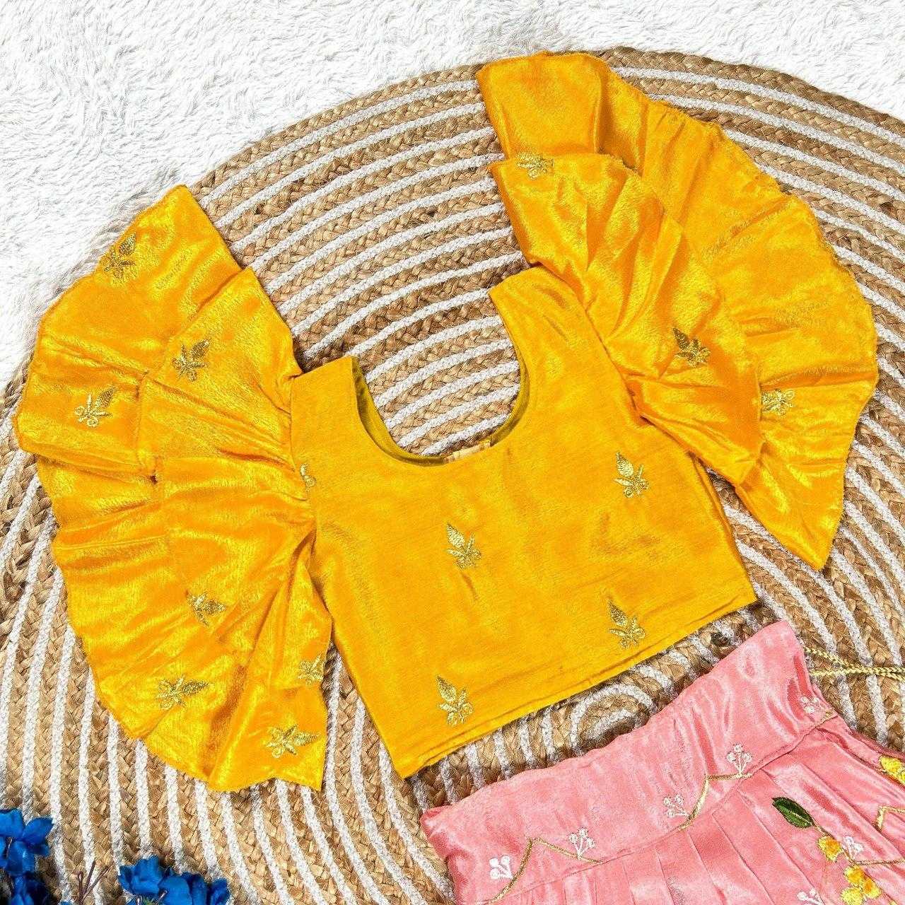 Ynf Chinon KESH505 519 Kids Wear Wholesale Kids Lehenga Kids Lehenga Choli Baby Girl Lehenga Manufacturer