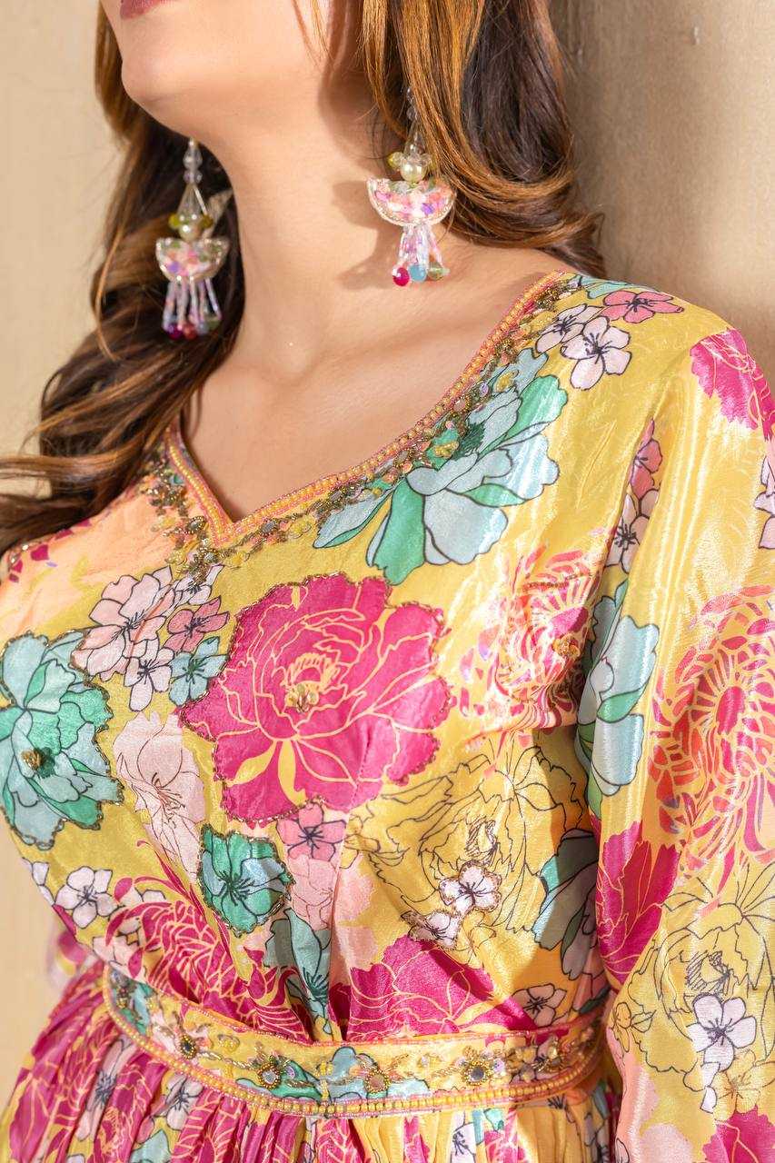 Ynf Chinon RIN112 104 Gowns Wholesale Fancy Gowns Party Gowns Designer Gowns Manufacturer