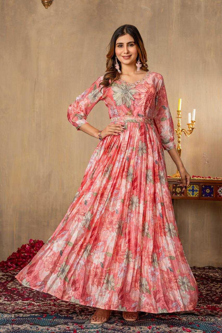 Ynf Chinon RIN112 104 Gowns Wholesale Fancy Gowns Party Gowns Designer Gowns Manufacturer