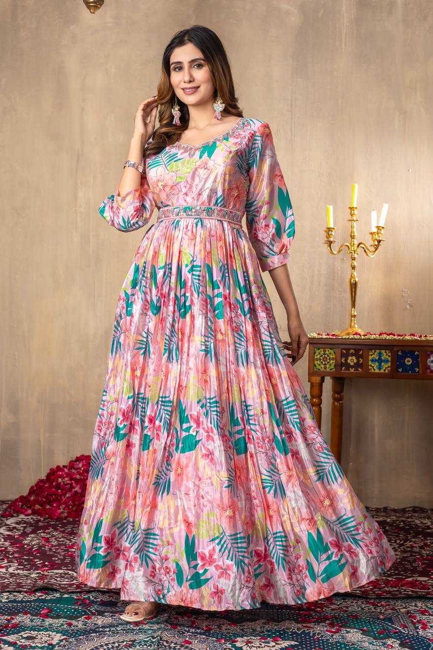 Ynf Chinon RIN112 104 Gowns Wholesale Fancy Gowns Party Gowns Designer Gowns Manufacturer