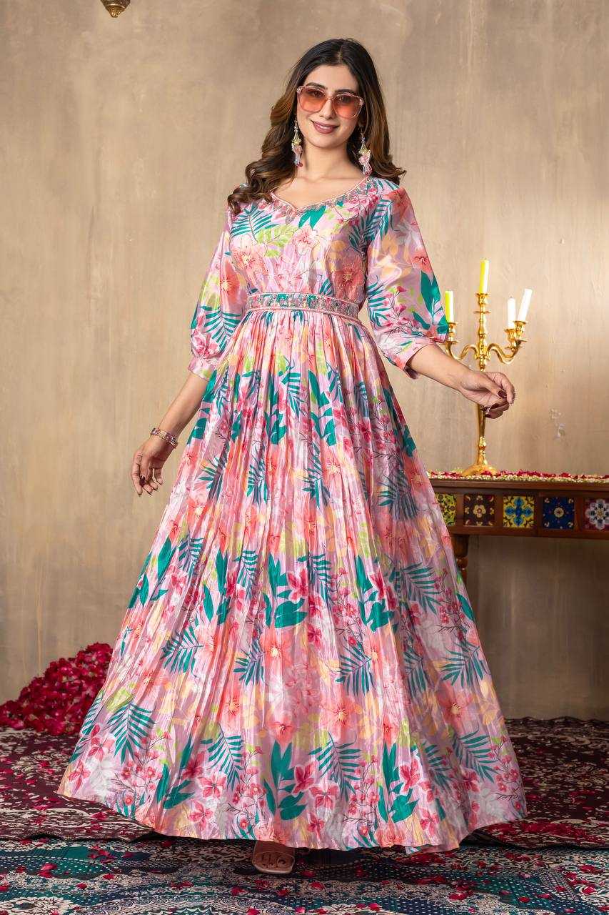 Ynf Chinon RIN112 104 Gowns Wholesale Fancy Gowns Party Gowns Designer Gowns Manufacturer